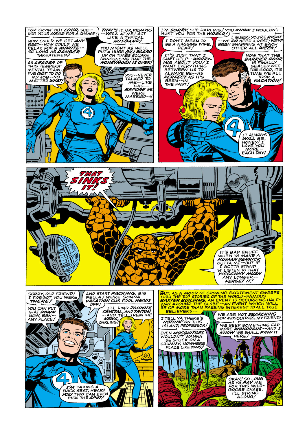 Read online Fantastic Four (1961) comic - Issue #64 - 3