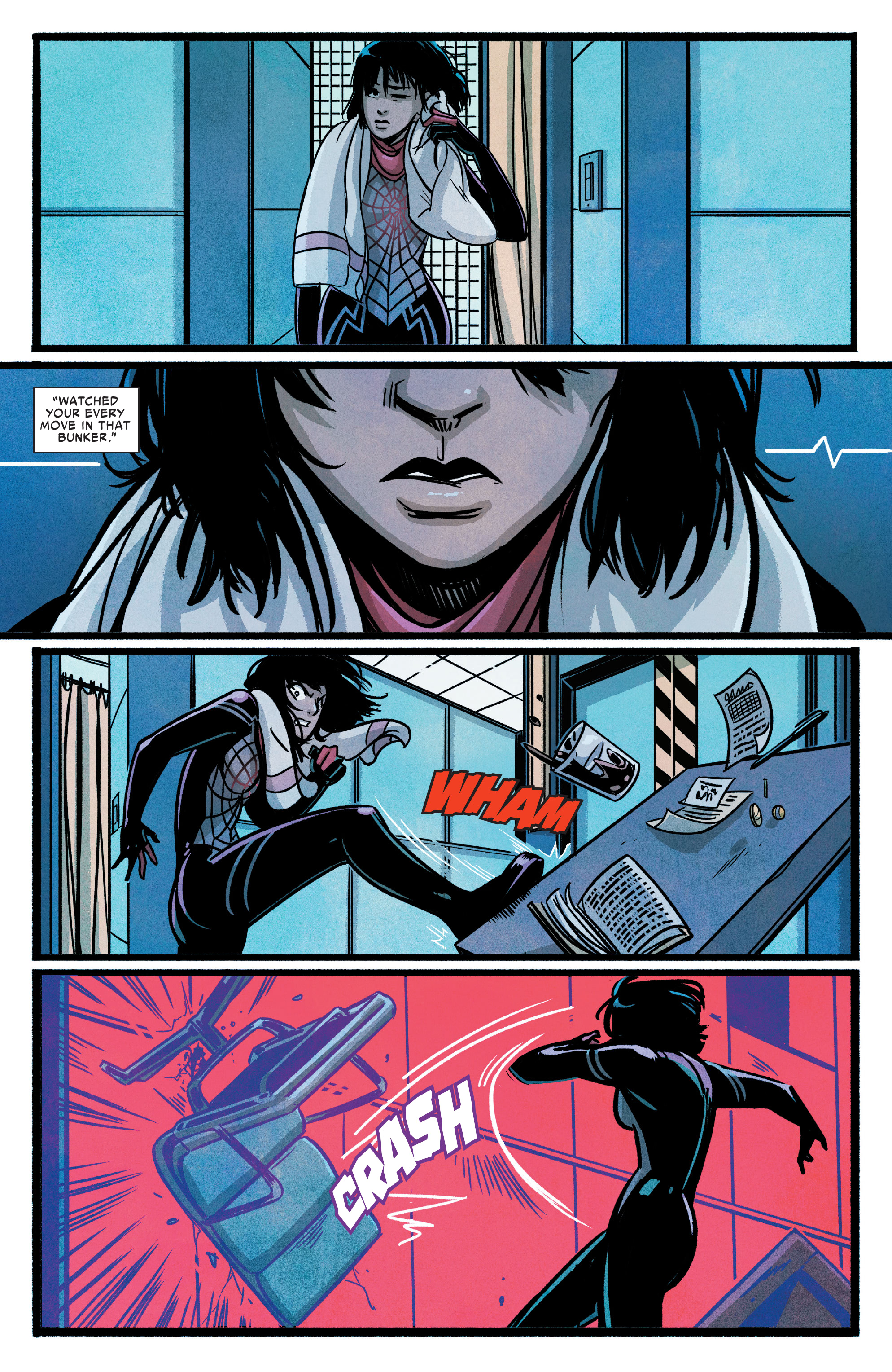 Read online Silk: Out of the Spider-Verse comic -  Issue # TPB 1 (Part 2) - 87