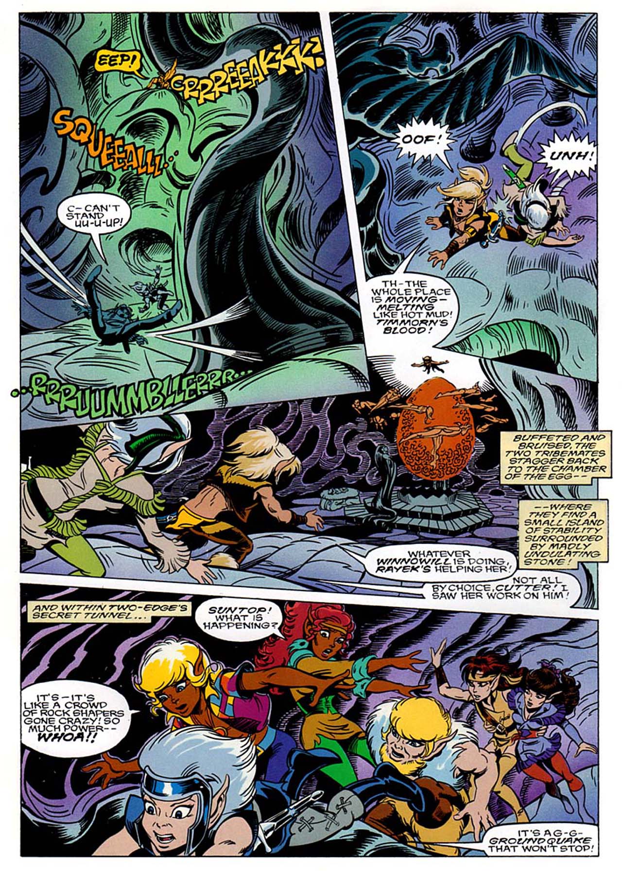 Read online ElfQuest: Siege at Blue Mountain comic -  Issue #7 - 17