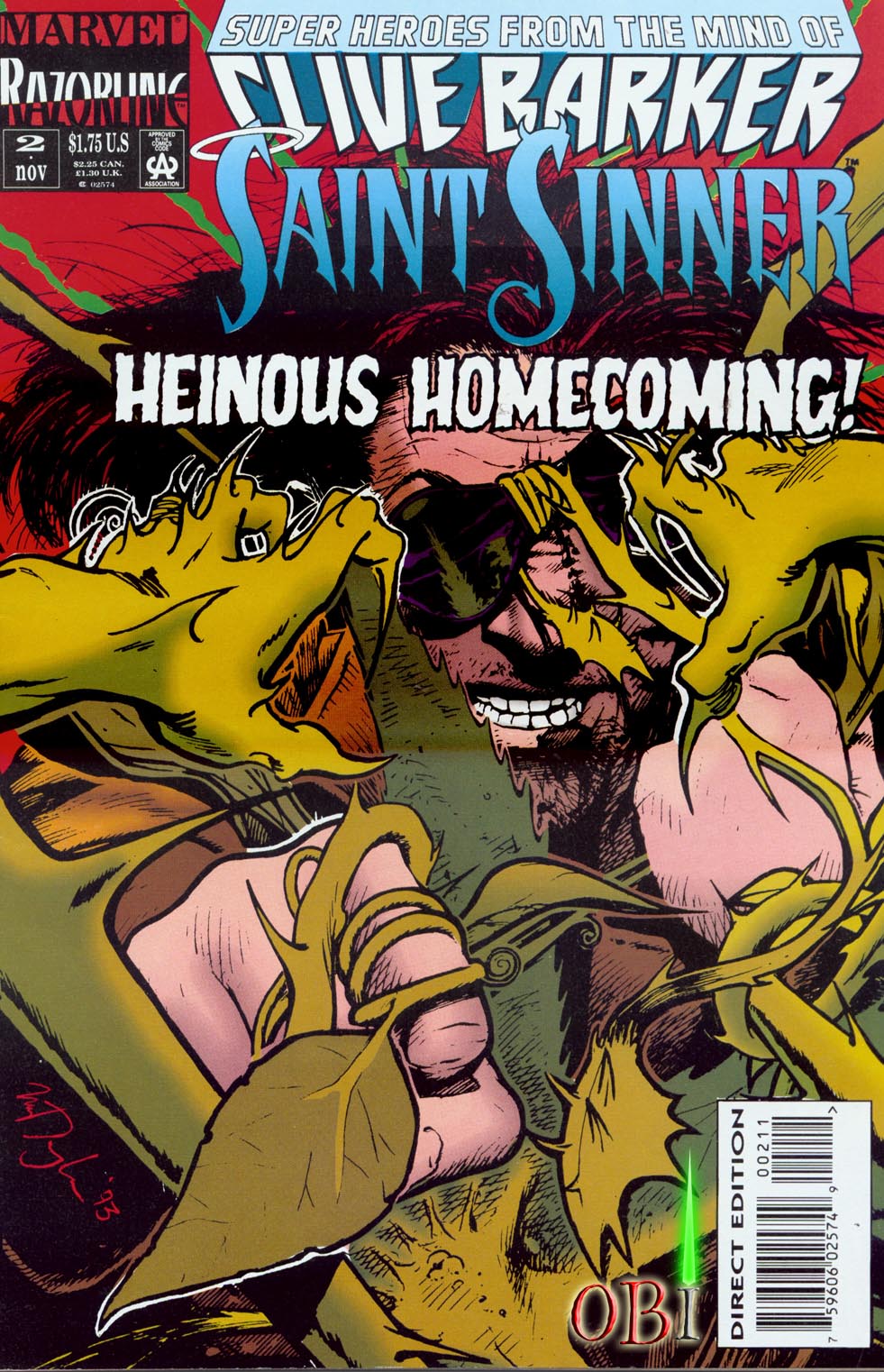 Read online Saint Sinner comic -  Issue #2 - 1