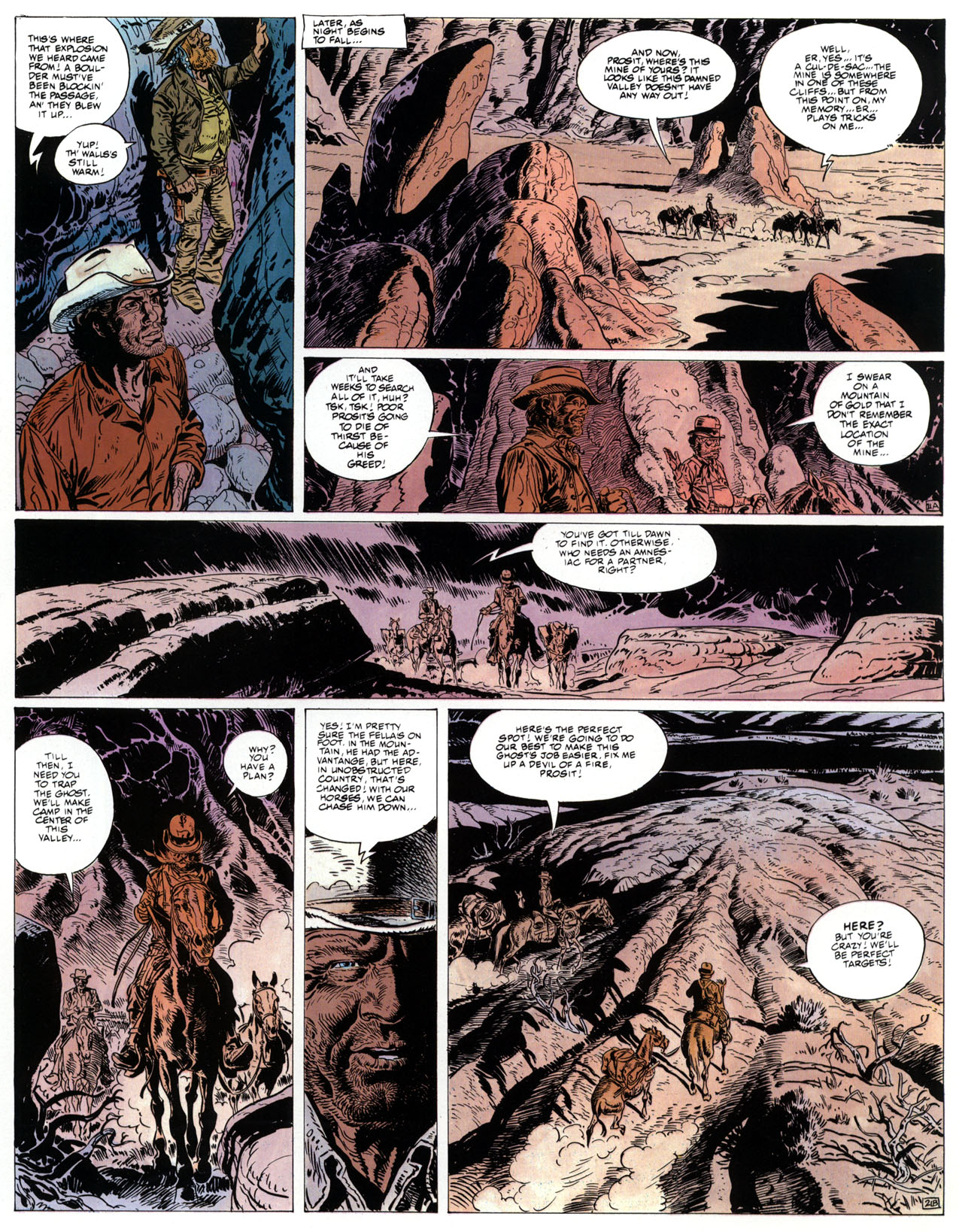 Read online Epic Graphic Novel: Marshal Blueberry comic -  Issue # TPB - 71