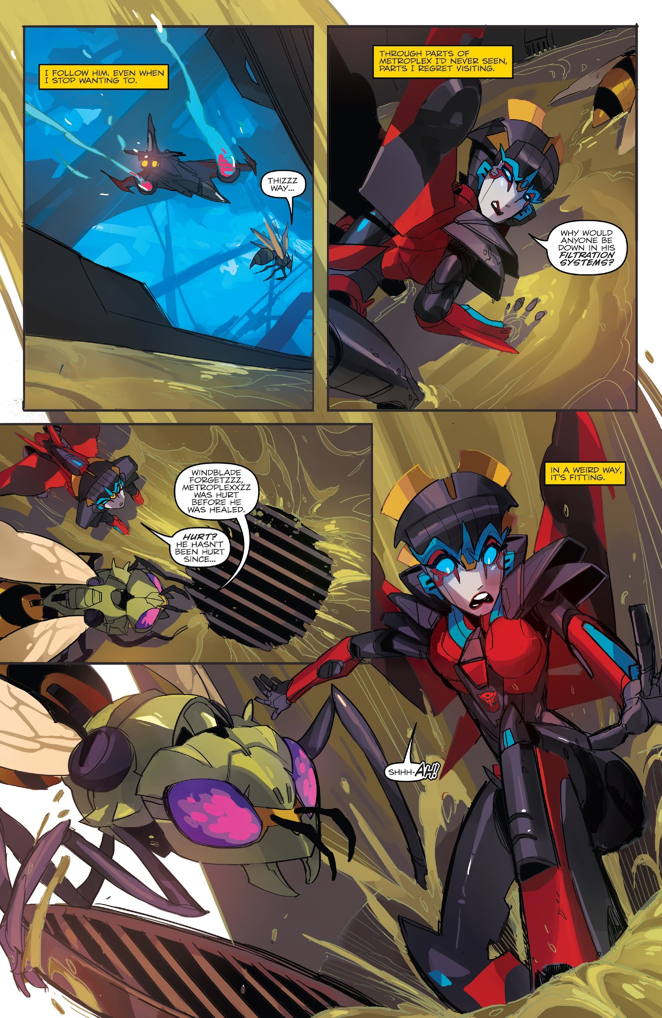 Read online The Transformers: Windblade (2018) comic -  Issue # TPB - 48