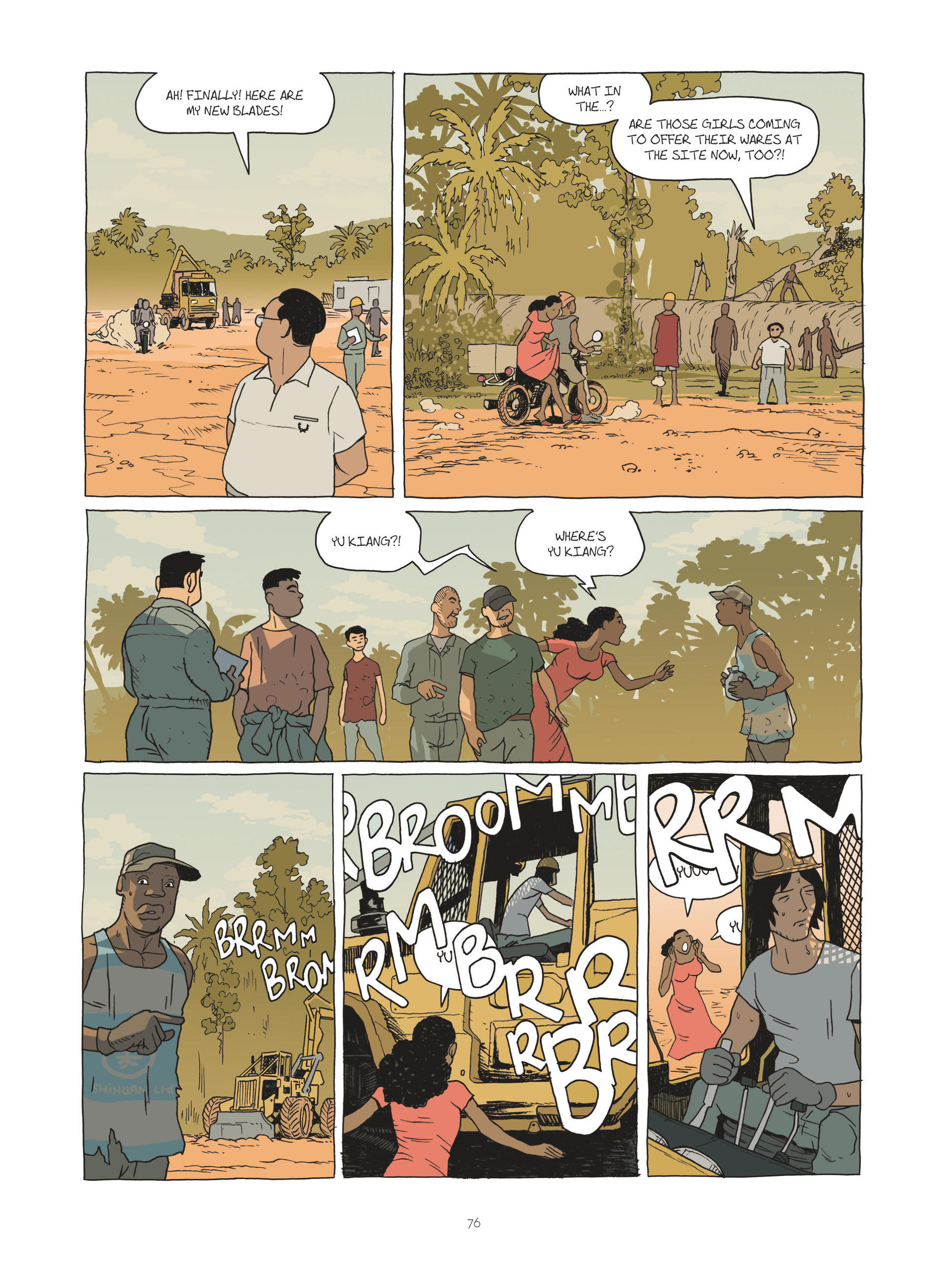 Read online Zidrou-Beuchot's African Trilogy comic -  Issue # TPB 3 - 76