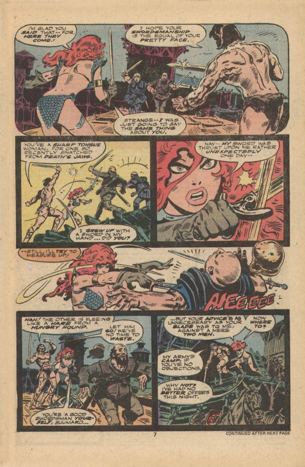 Read online Red Sonja (1977) comic -  Issue #8 - 6