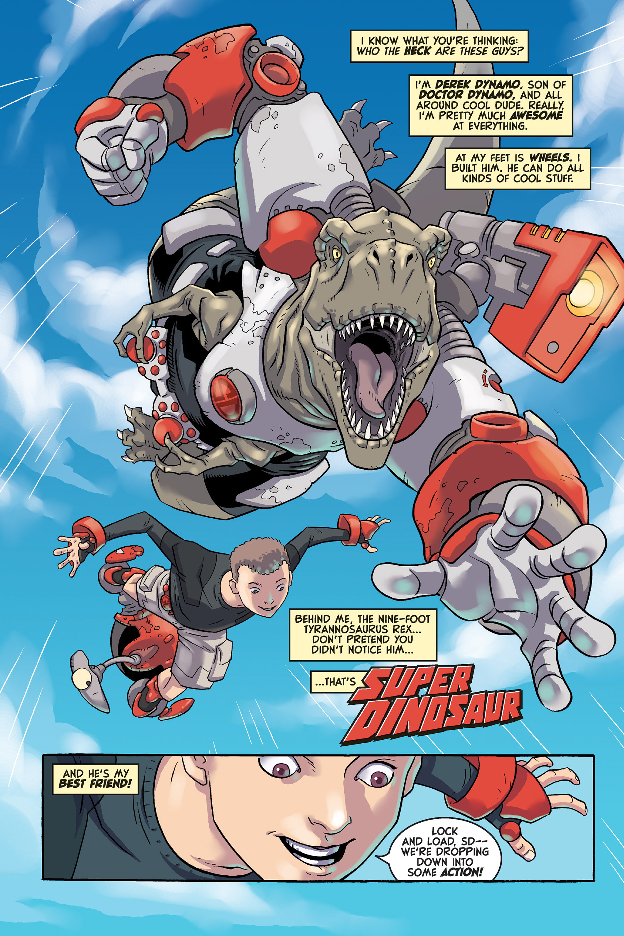 Read online Super Dinosaur (2011) comic -  Issue # _TPB 1 - 7