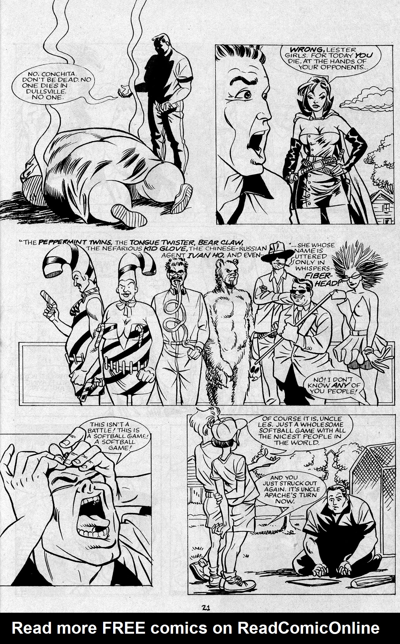 Read online The Trouble With Girls (1989) comic -  Issue #7 - 23