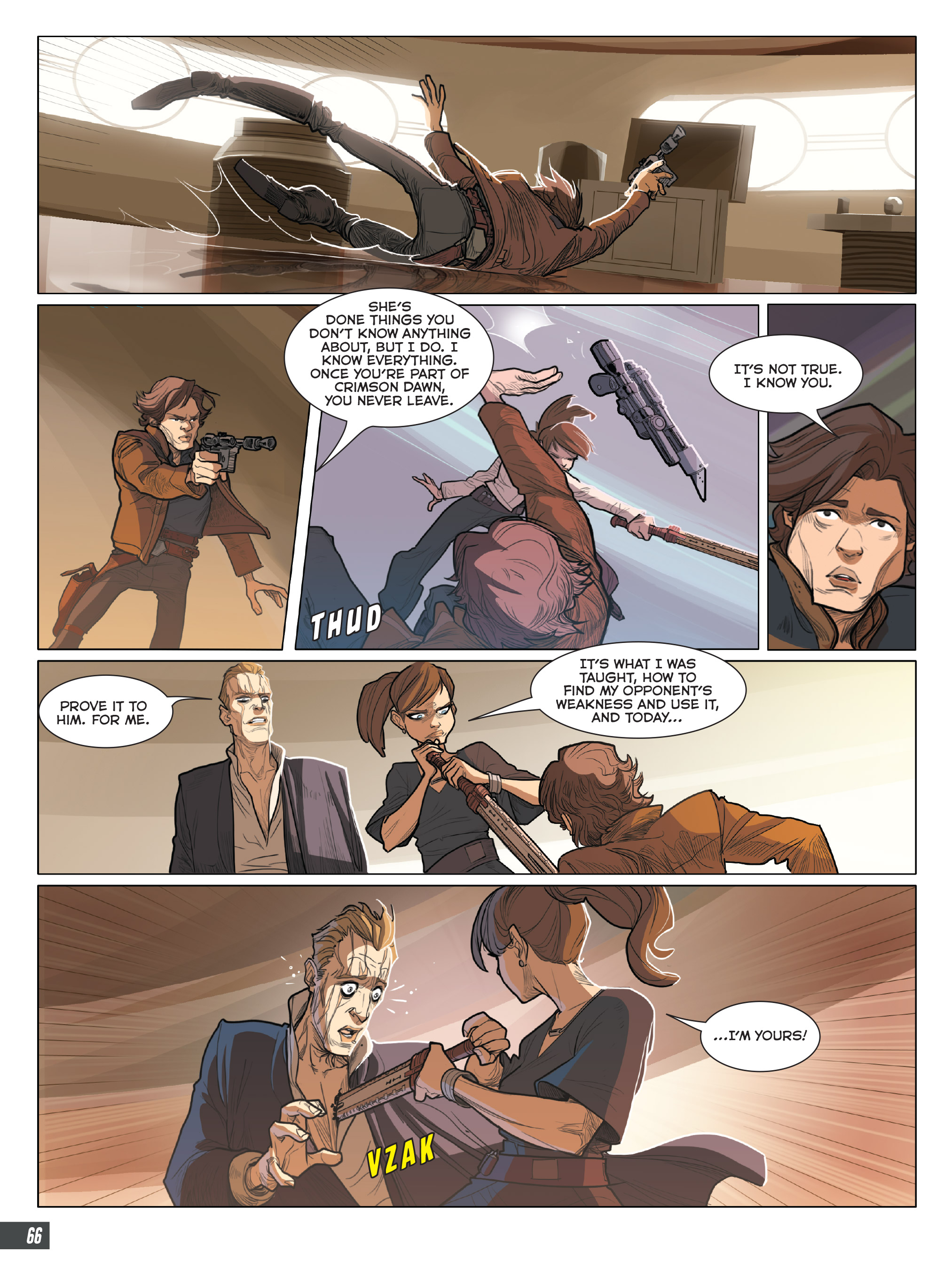 Read online Star Wars: Solo Graphic Novel Adaptation comic -  Issue # TPB - 65