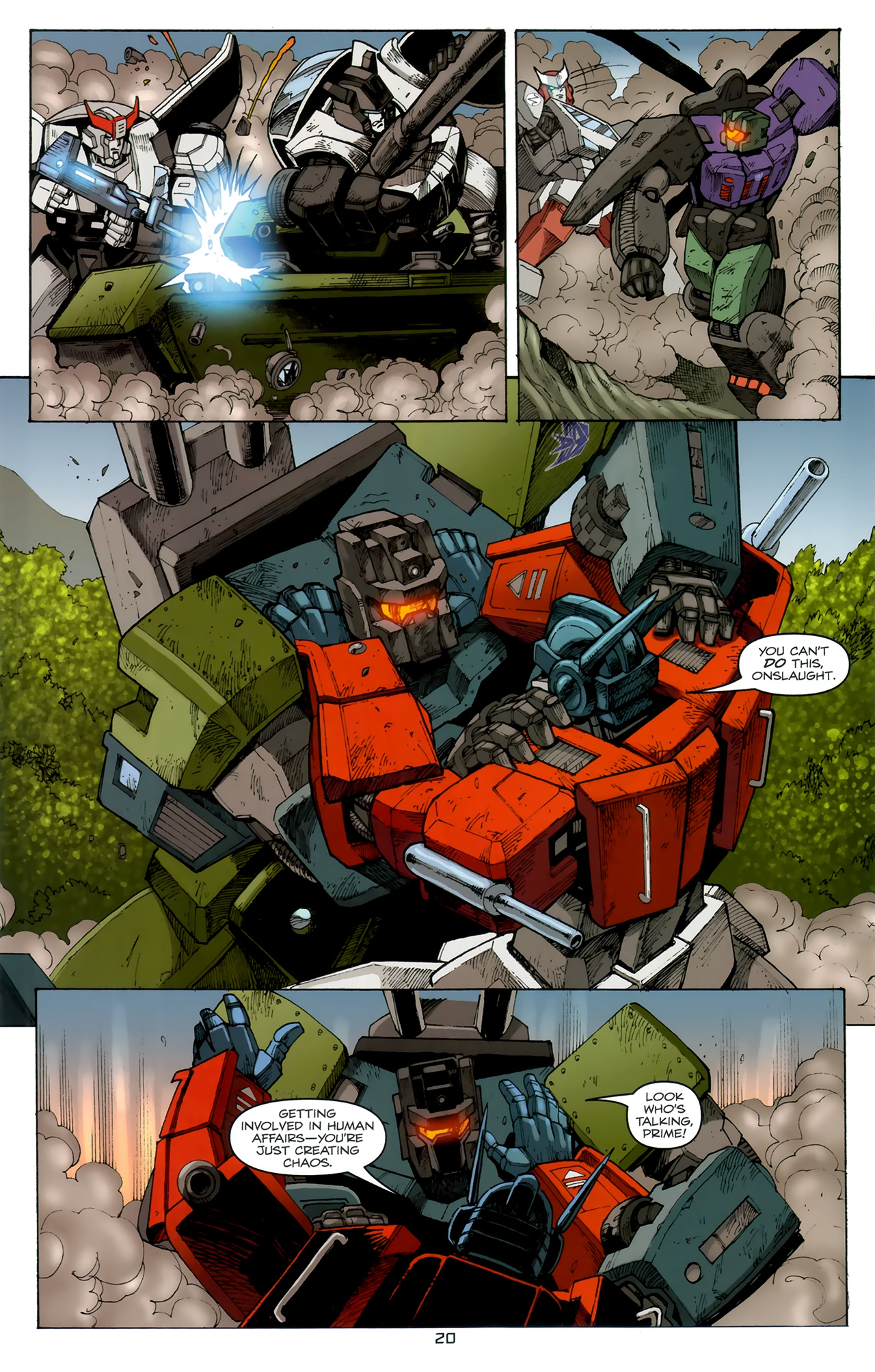 Read online The Transformers (2009) comic -  Issue #11 - 23