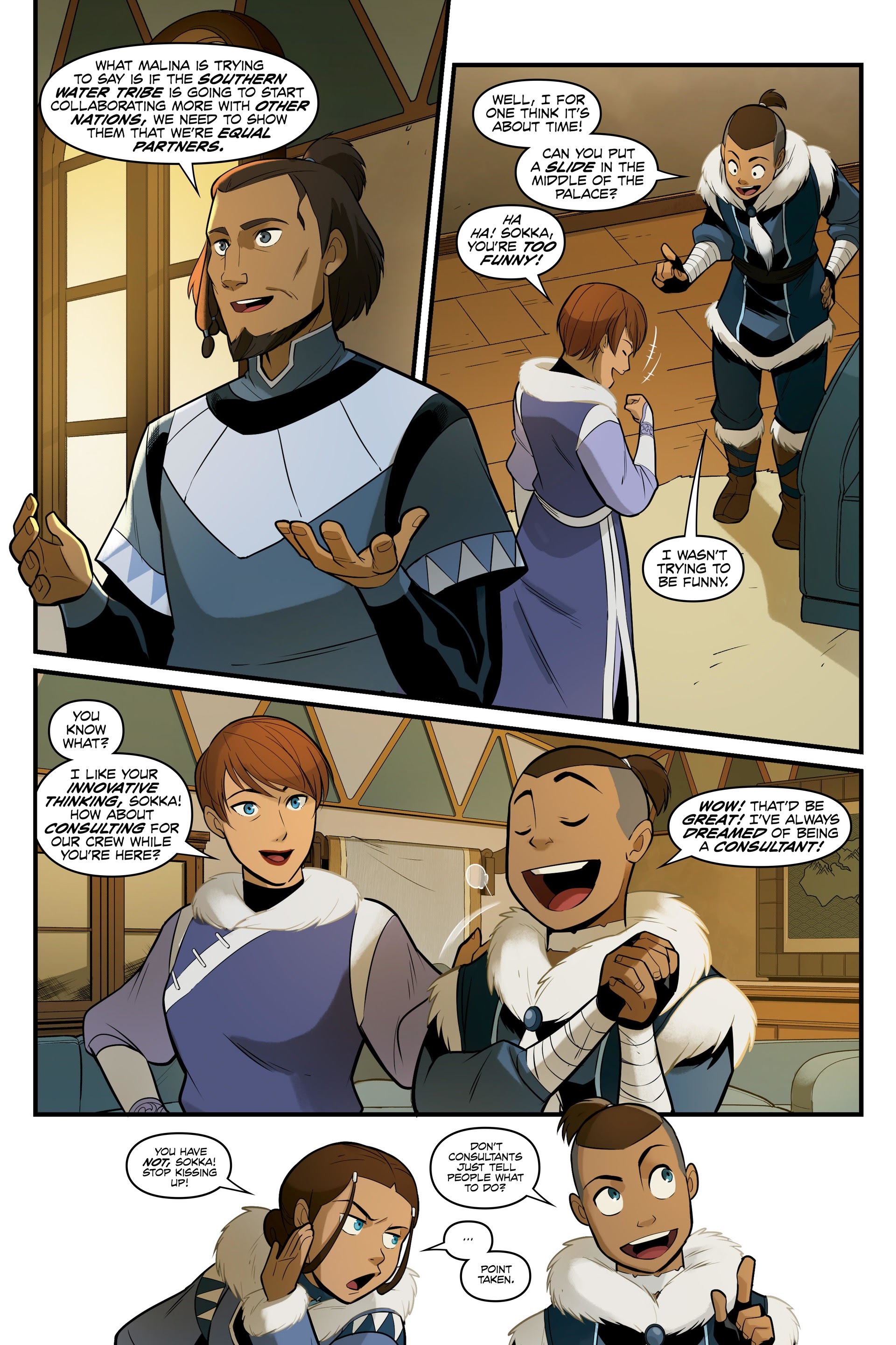 Read online Avatar: The Last Airbender--North and South Omnibus comic -  Issue # TPB (Part 1) - 31