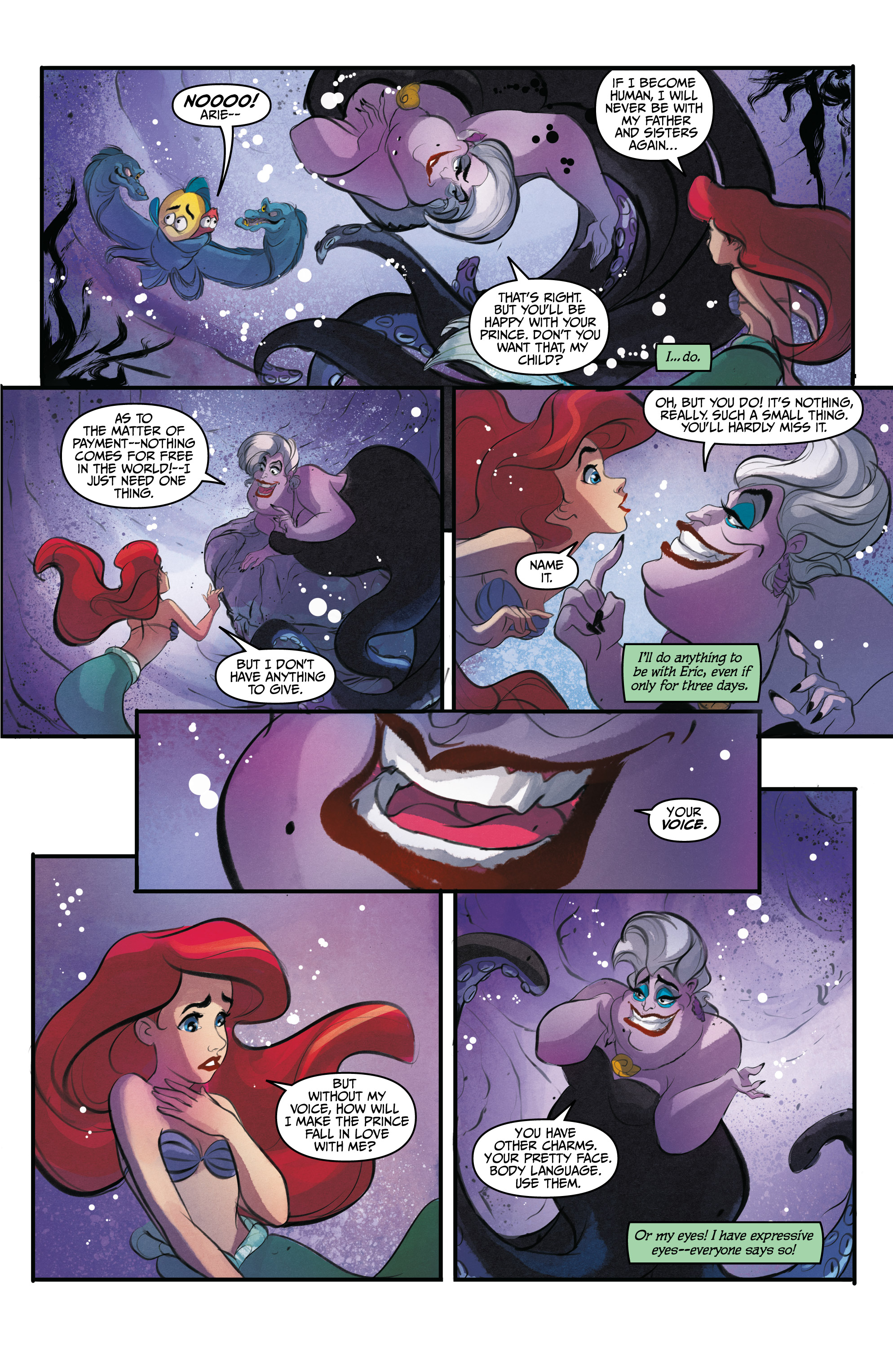 Read online Disney The Little Mermaid comic -  Issue #2 - 17