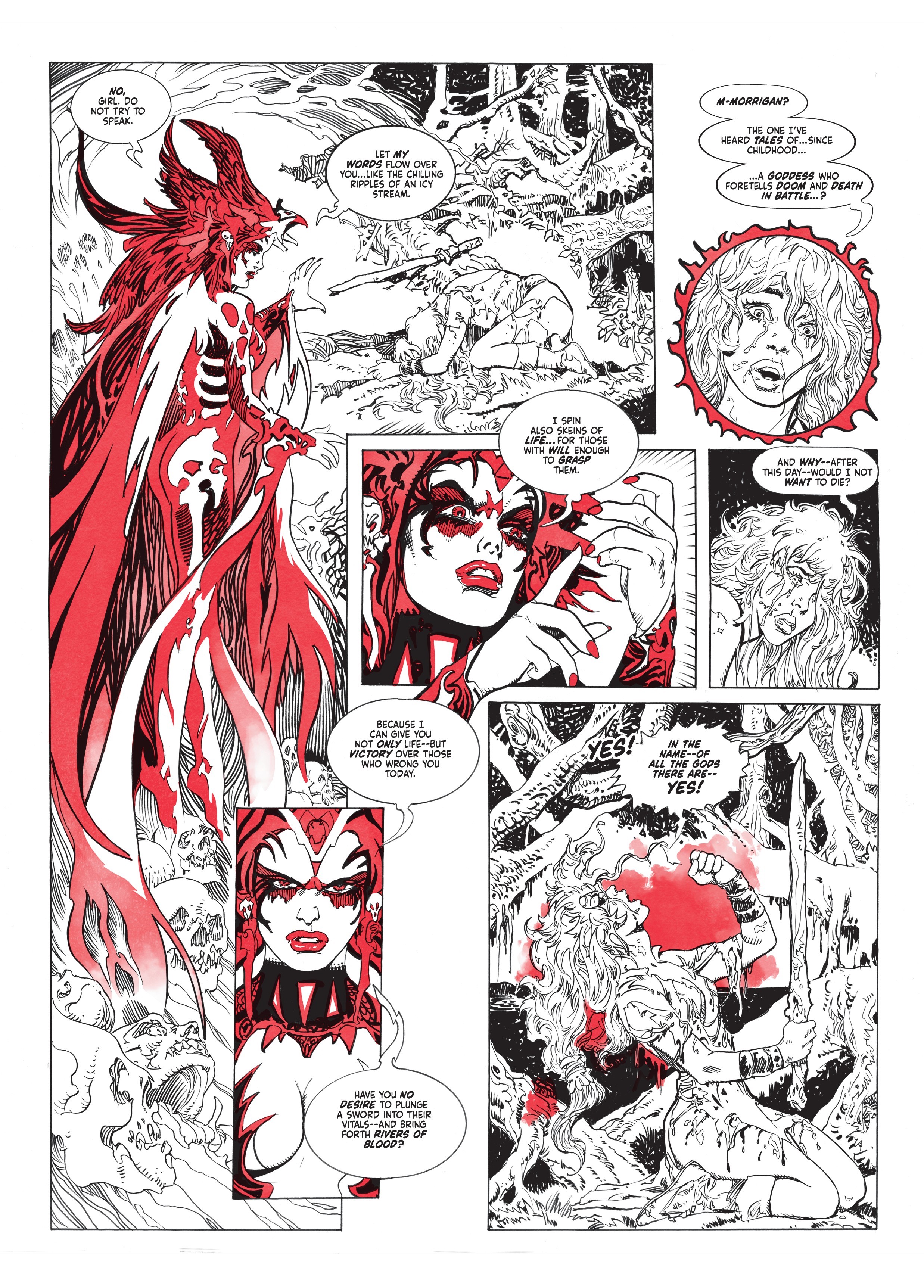 Read online Red Sonja: Ballad of the Red Goddess comic -  Issue # TPB - 28