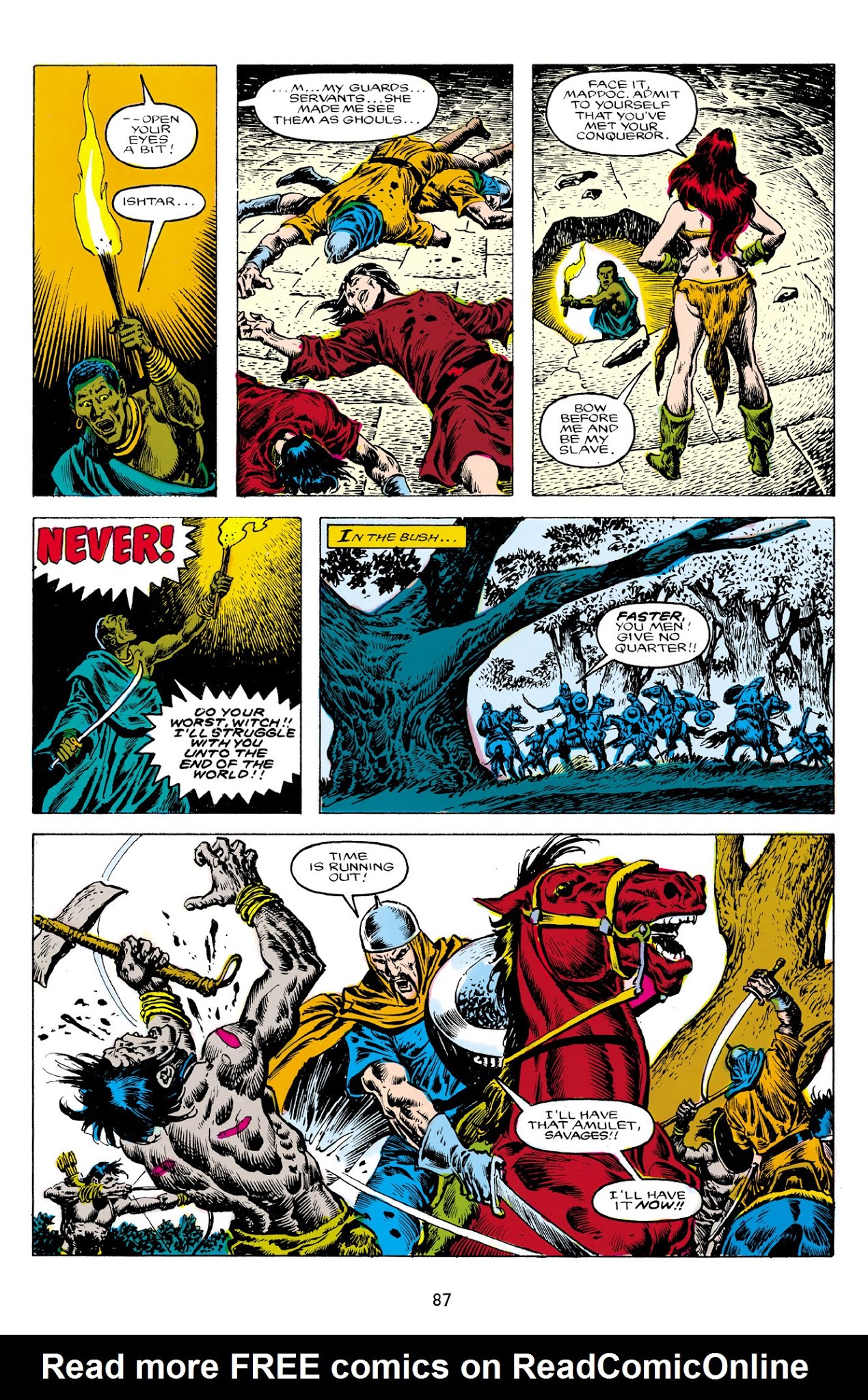 Read online The Chronicles of Conan comic -  Issue # TPB 24 (Part 1) - 88