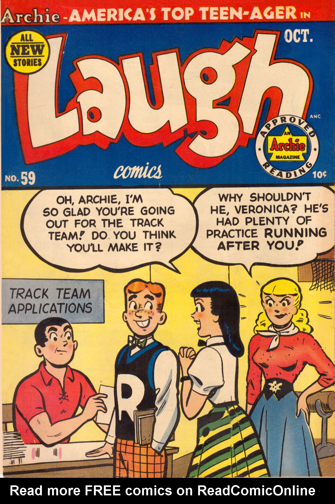 Read online Laugh (Comics) comic -  Issue #59 - 1