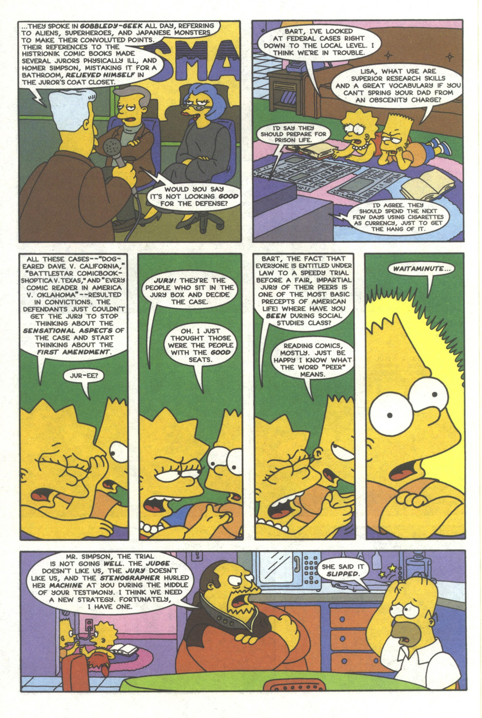 Read online Simpsons Comics comic -  Issue #39 - 19