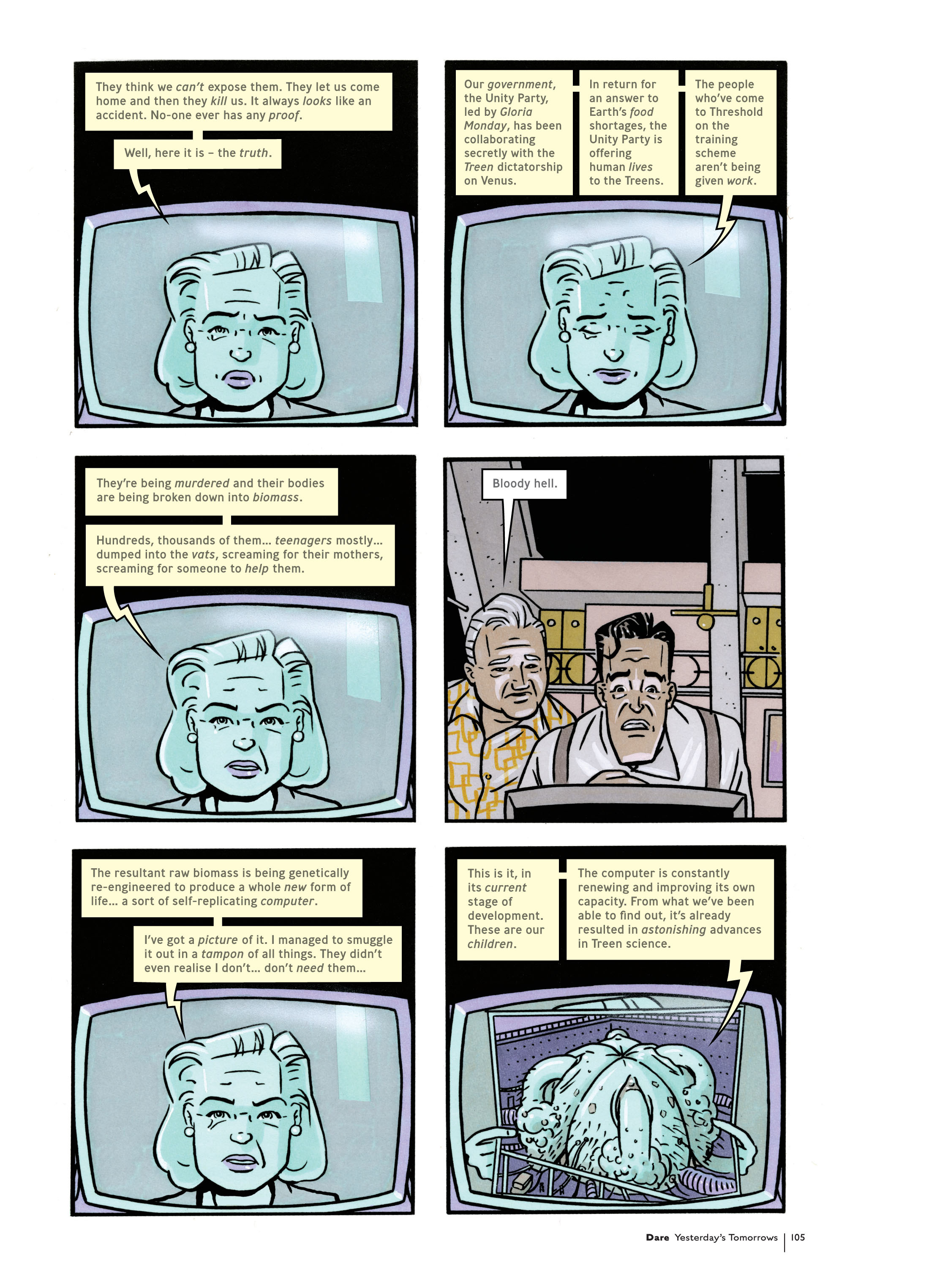 Read online Yesterday's Tomorrows comic -  Issue # TPB (Part 1) - 99