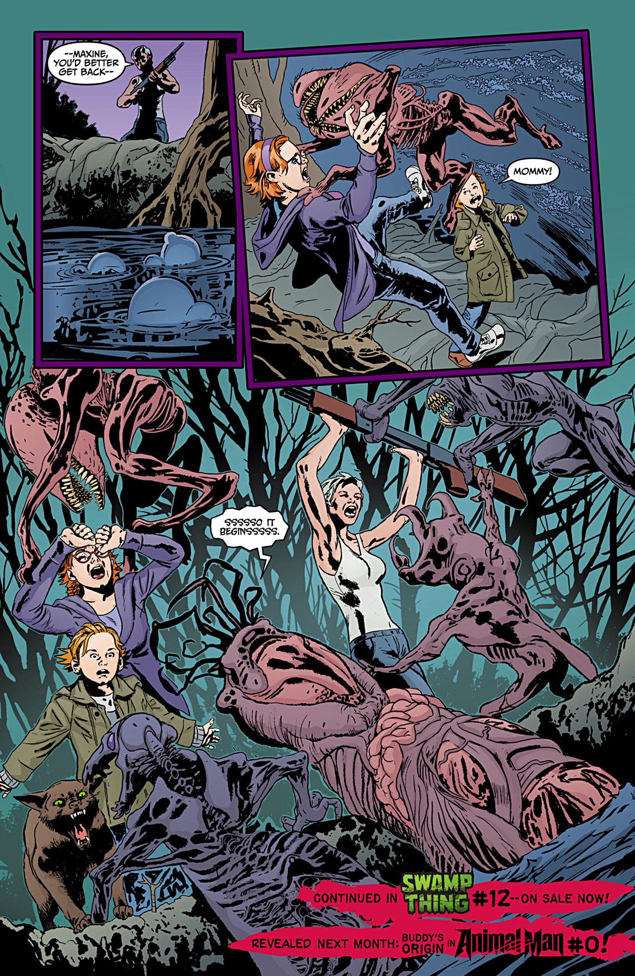 Read online Animal Man (2011) comic -  Issue #12 - 21