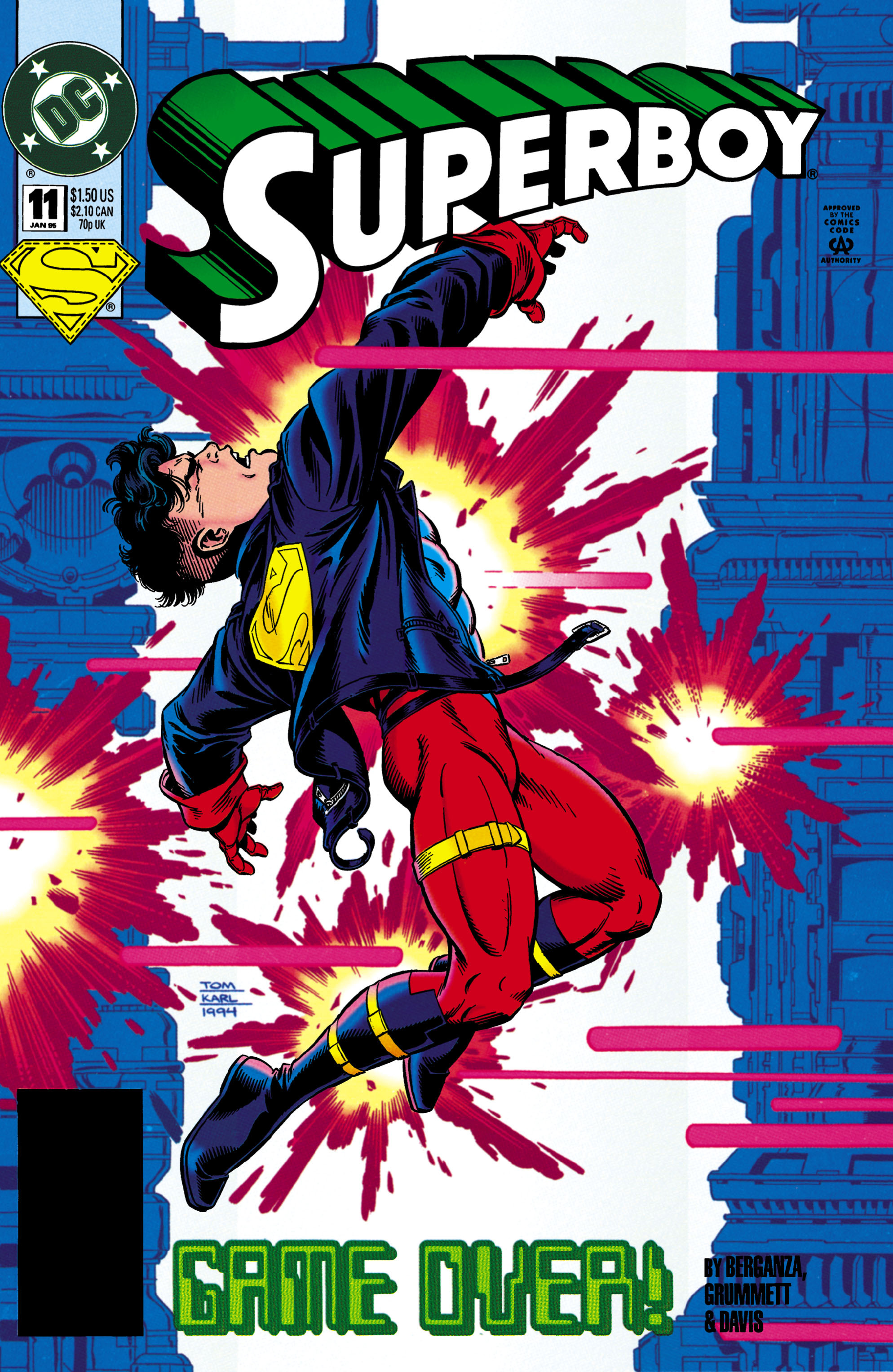 Read online Superboy (1994) comic -  Issue #11 - 1