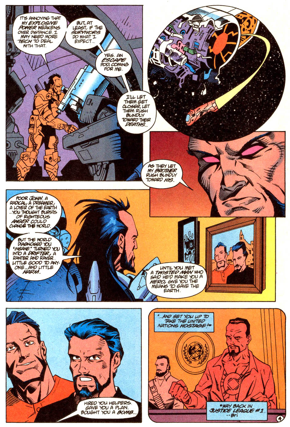 Read online Justice League America comic -  Issue #97 - 5