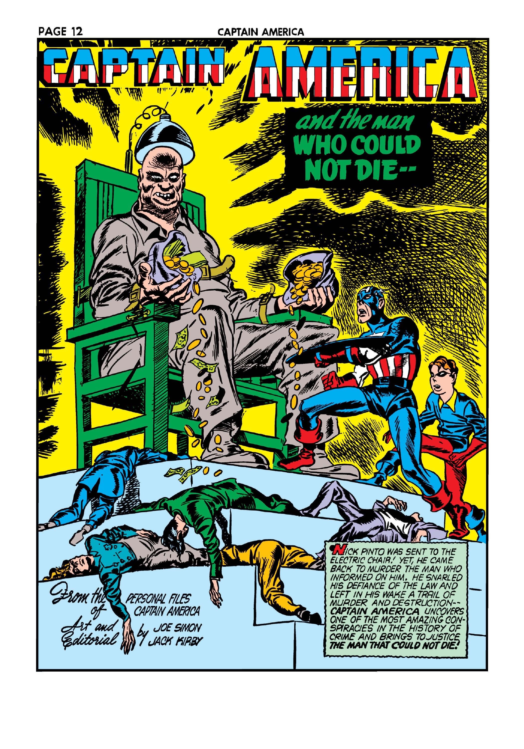 Read online Marvel Masterworks: Golden Age Captain America comic -  Issue # TPB 3 (Part 1) - 21