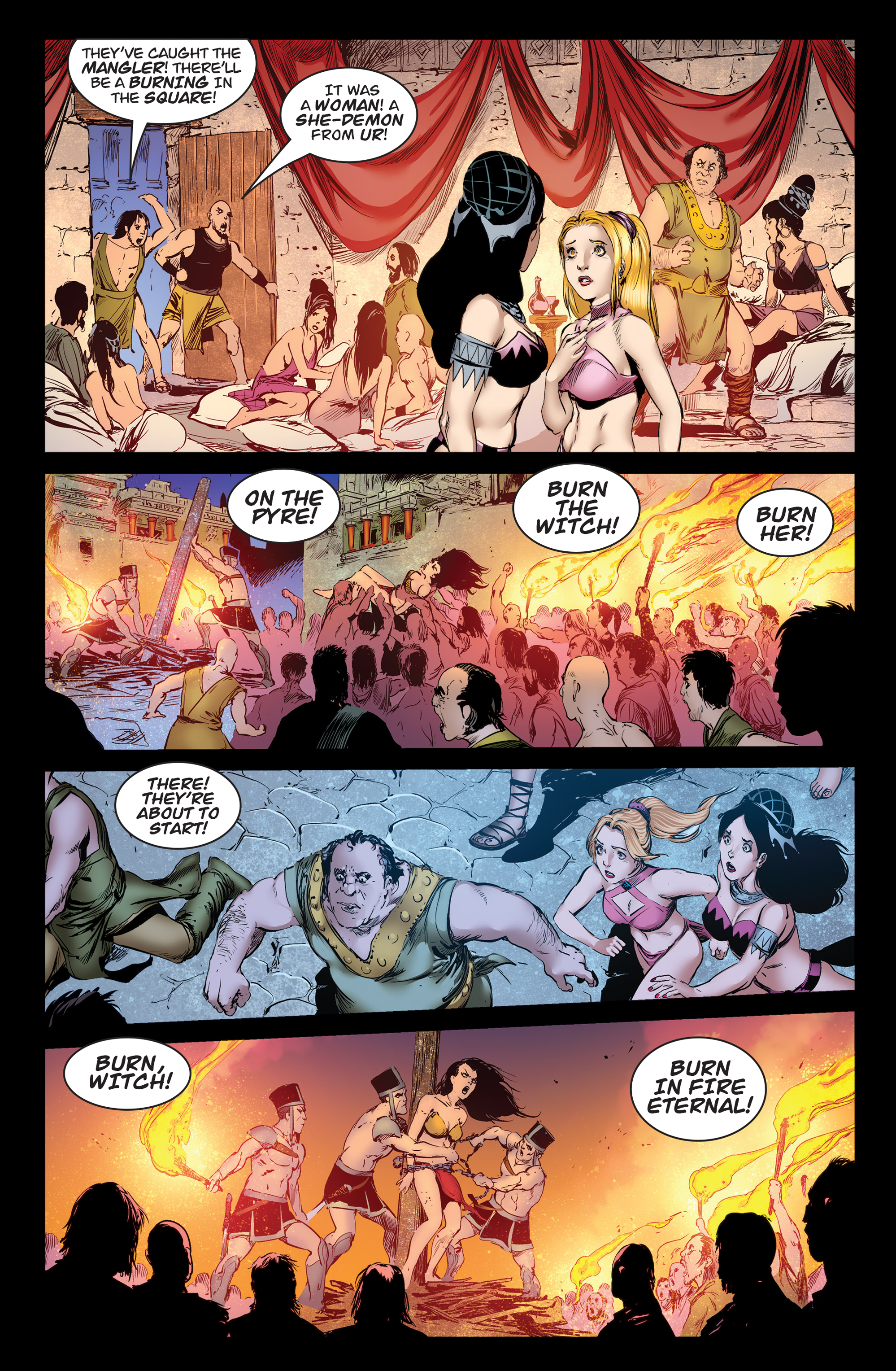 Read online Queen of Vampires comic -  Issue #7 - 31