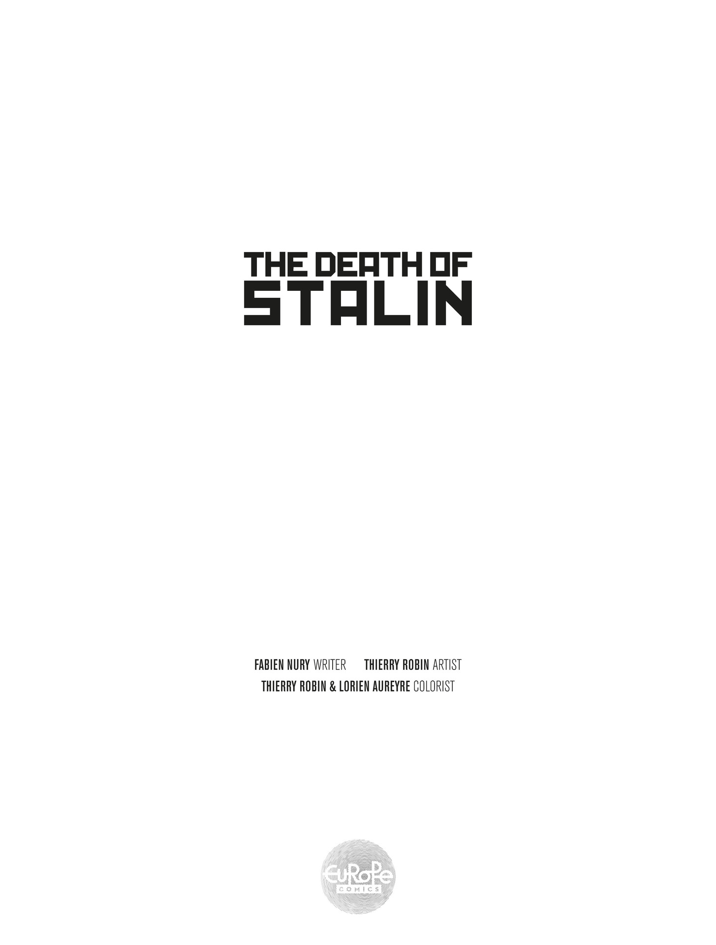 Read online The Death Of Stalin comic -  Issue #2 - 2