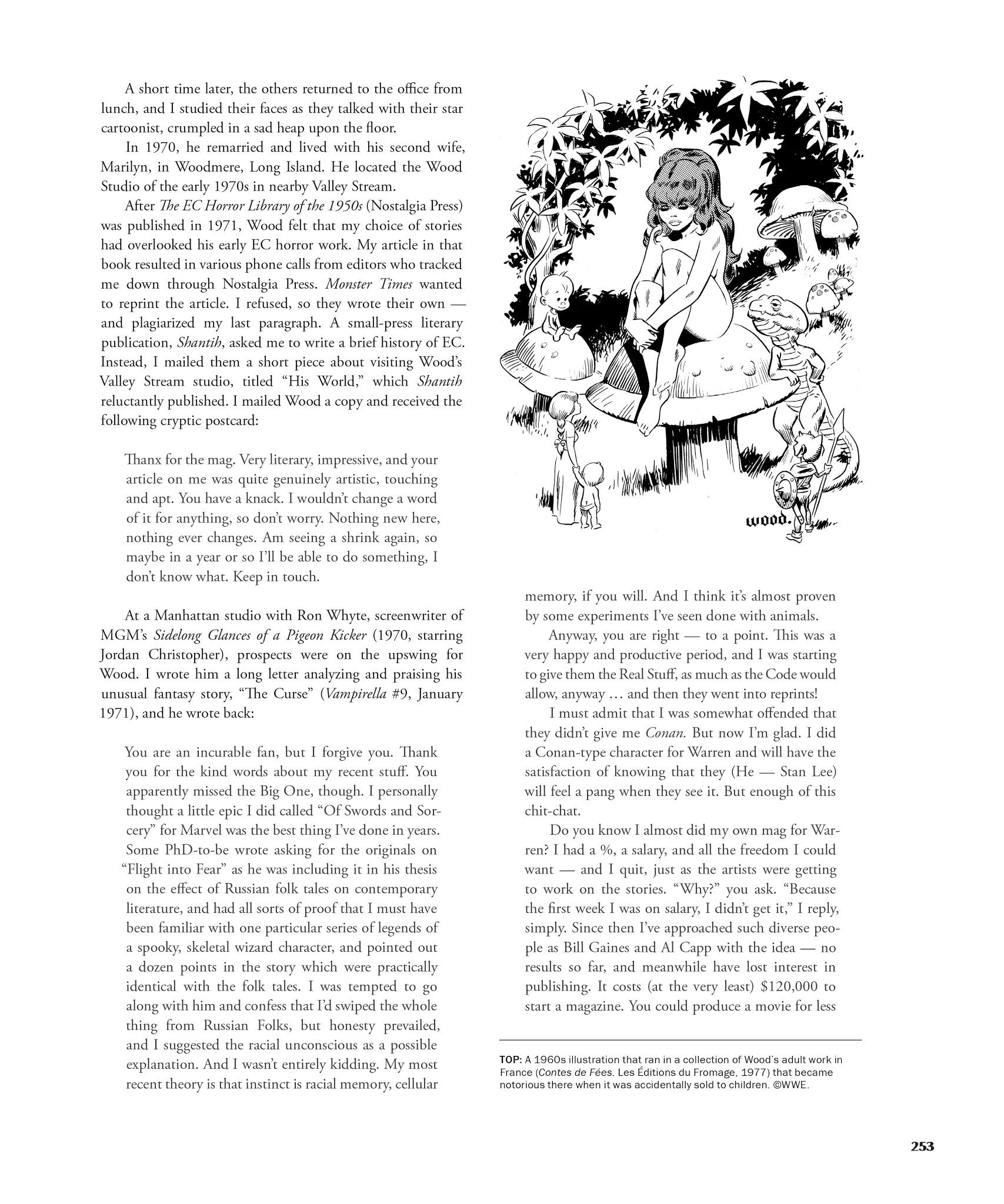 Read online The Life and Legend of Wallace Wood comic -  Issue # TPB 2 - 254