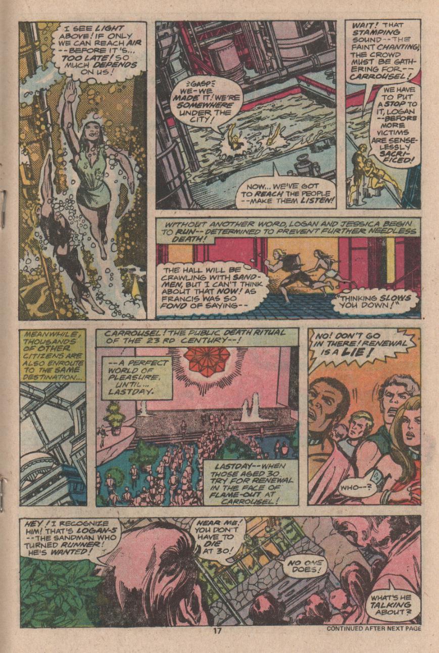 Read online Logan's Run comic -  Issue #5 - 12