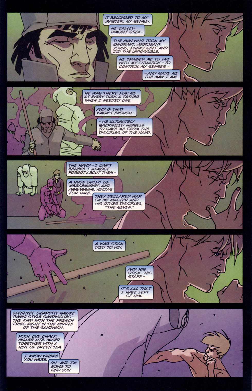 Read online Superman's Pal Jimmy Olsen comic -  Issue # Daredevil - Ninja (2001) - 6