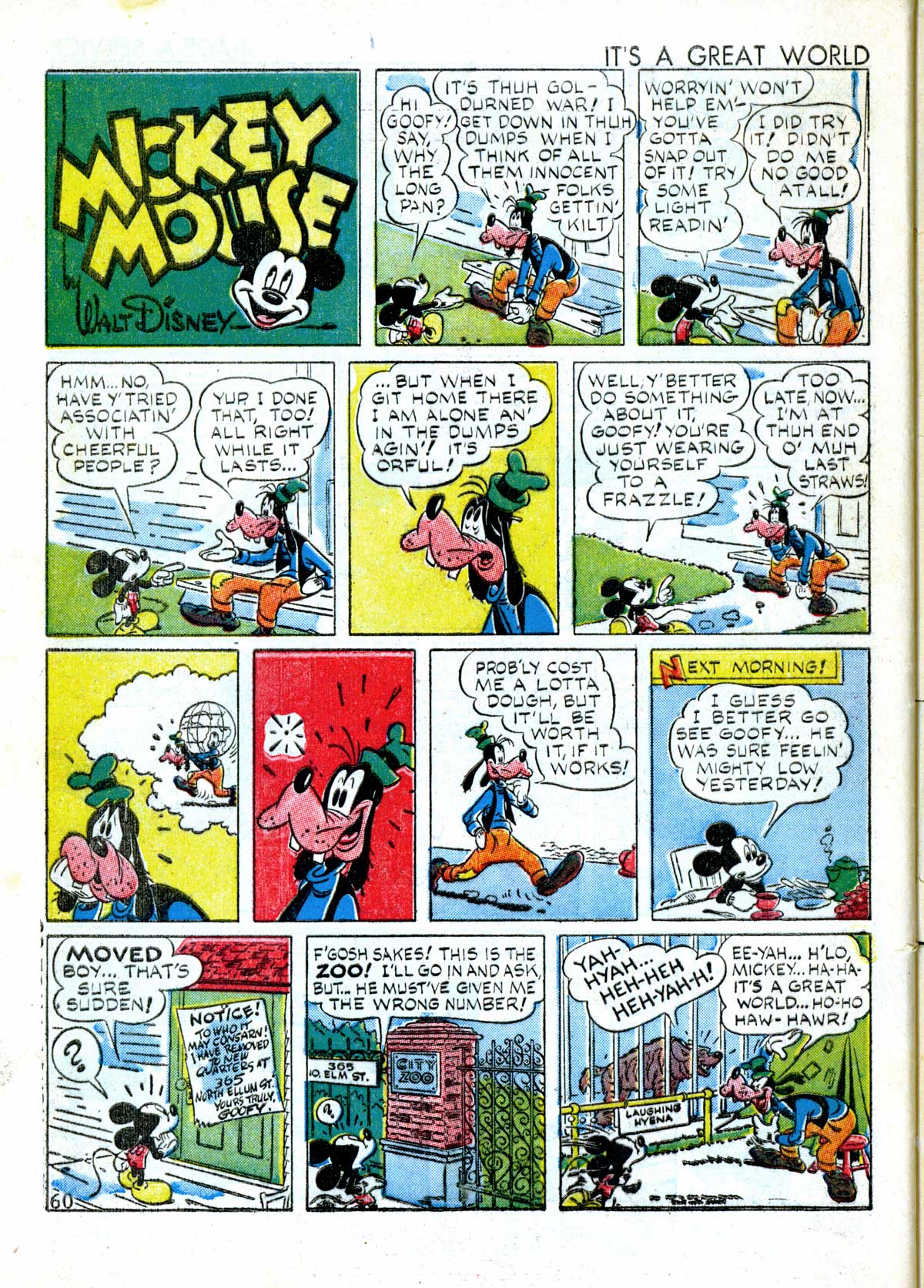 Read online Walt Disney's Comics and Stories comic -  Issue #29 - 62