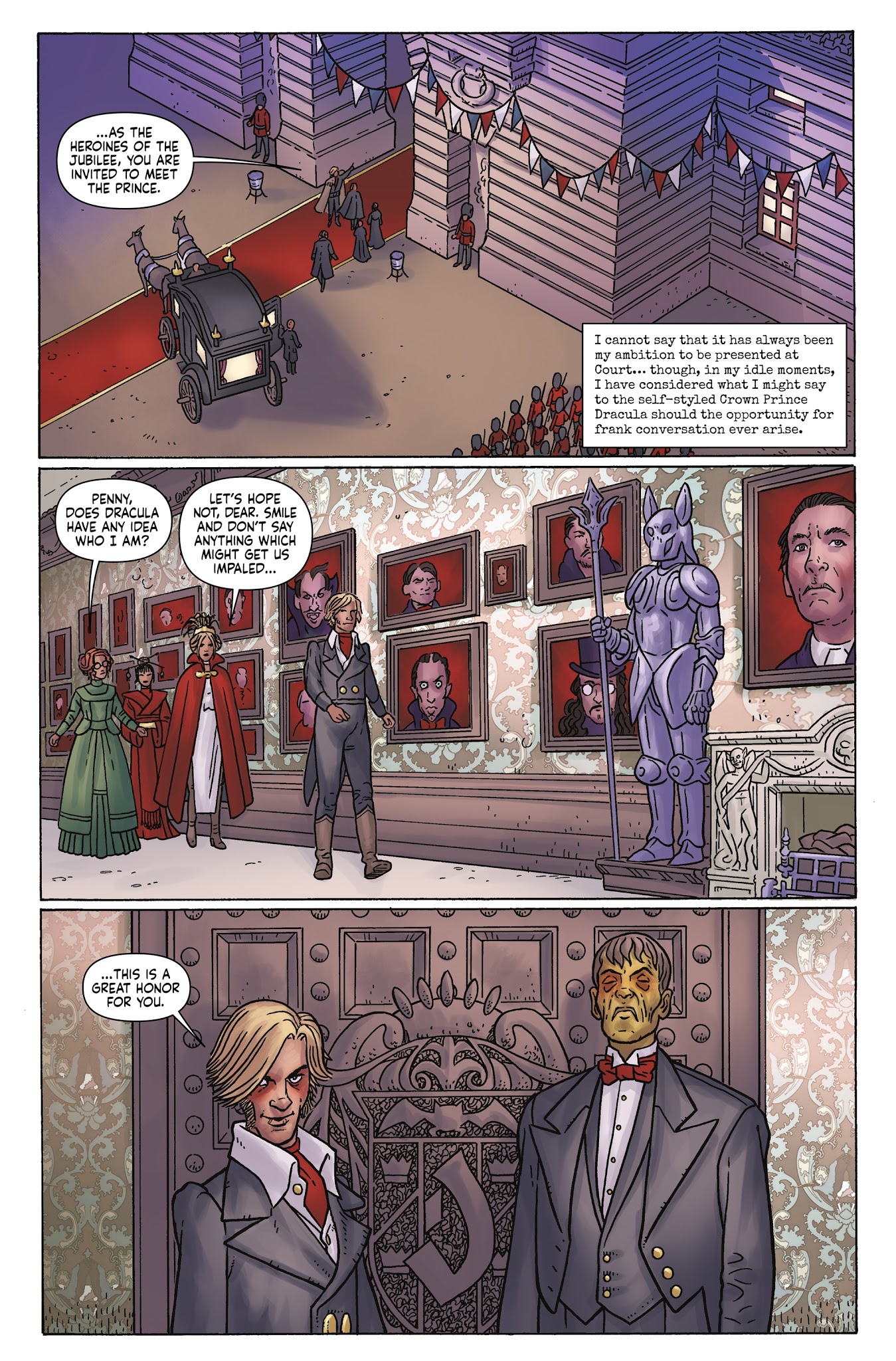 Read online Anno Dracula comic -  Issue #5 - 28
