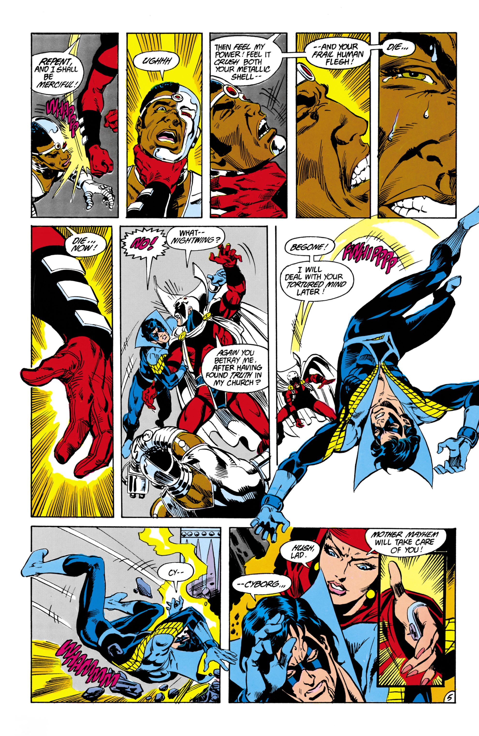 Read online The New Teen Titans (1984) comic -  Issue #30 - 6