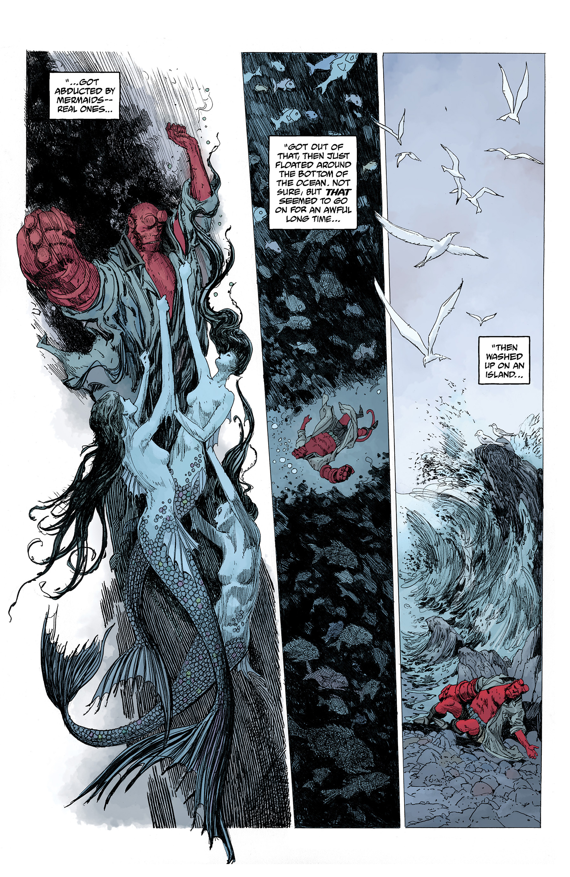 Read online Hellboy: Into the Silent Sea comic -  Issue # Full - 19