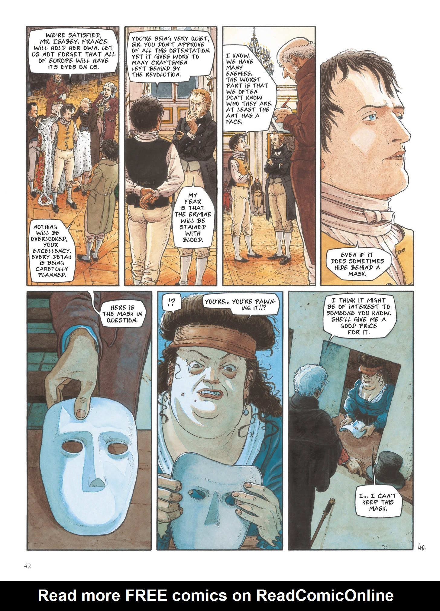 Read online Game of Masks comic -  Issue #5 - 42