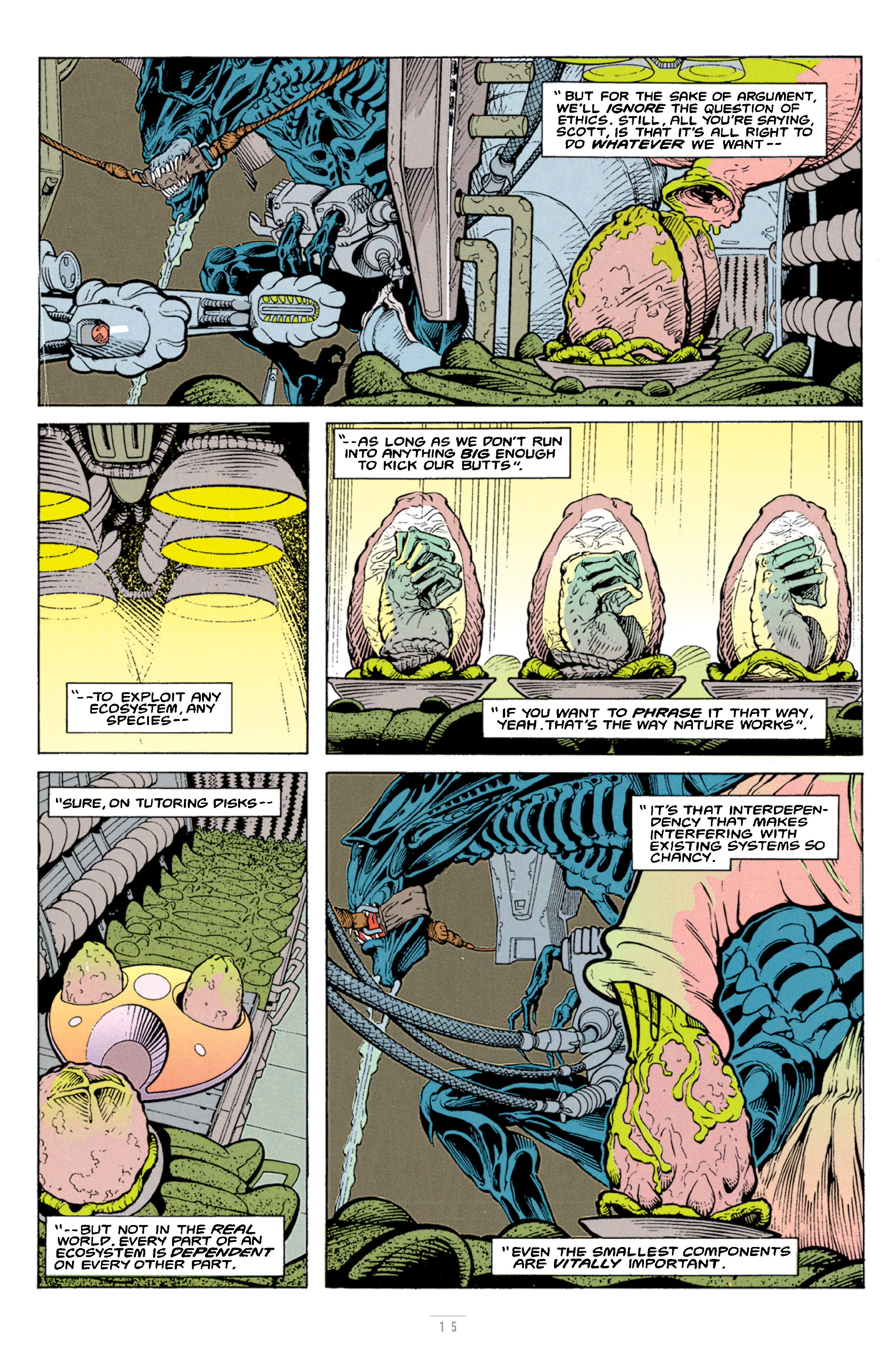 Read online Aliens vs. Predator 30th Anniversary Edition - The Original Comics Series comic -  Issue # TPB (Part 1) - 14