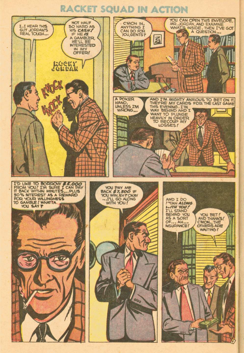 Read online Racket Squad in Action comic -  Issue #10 - 14