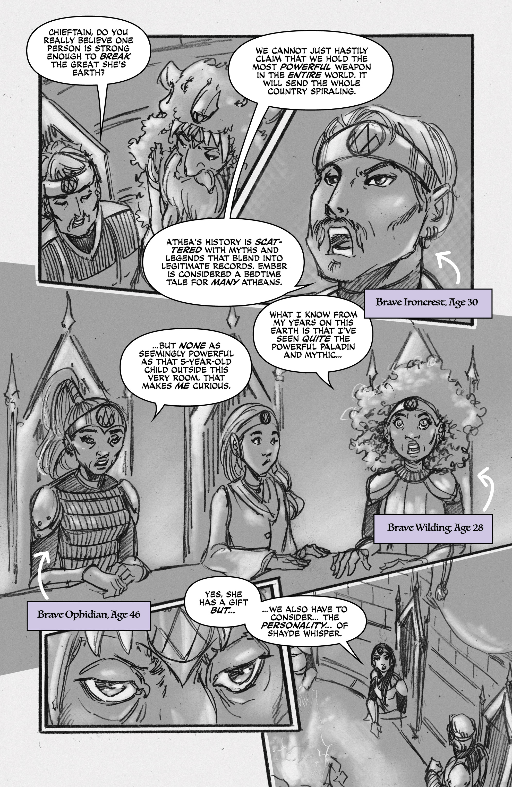 Read online Stoneheart comic -  Issue #3 - 5