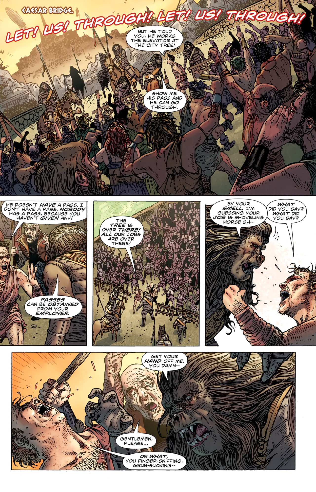 Read online Planet of the Apes (2011) comic -  Issue #2 - 21
