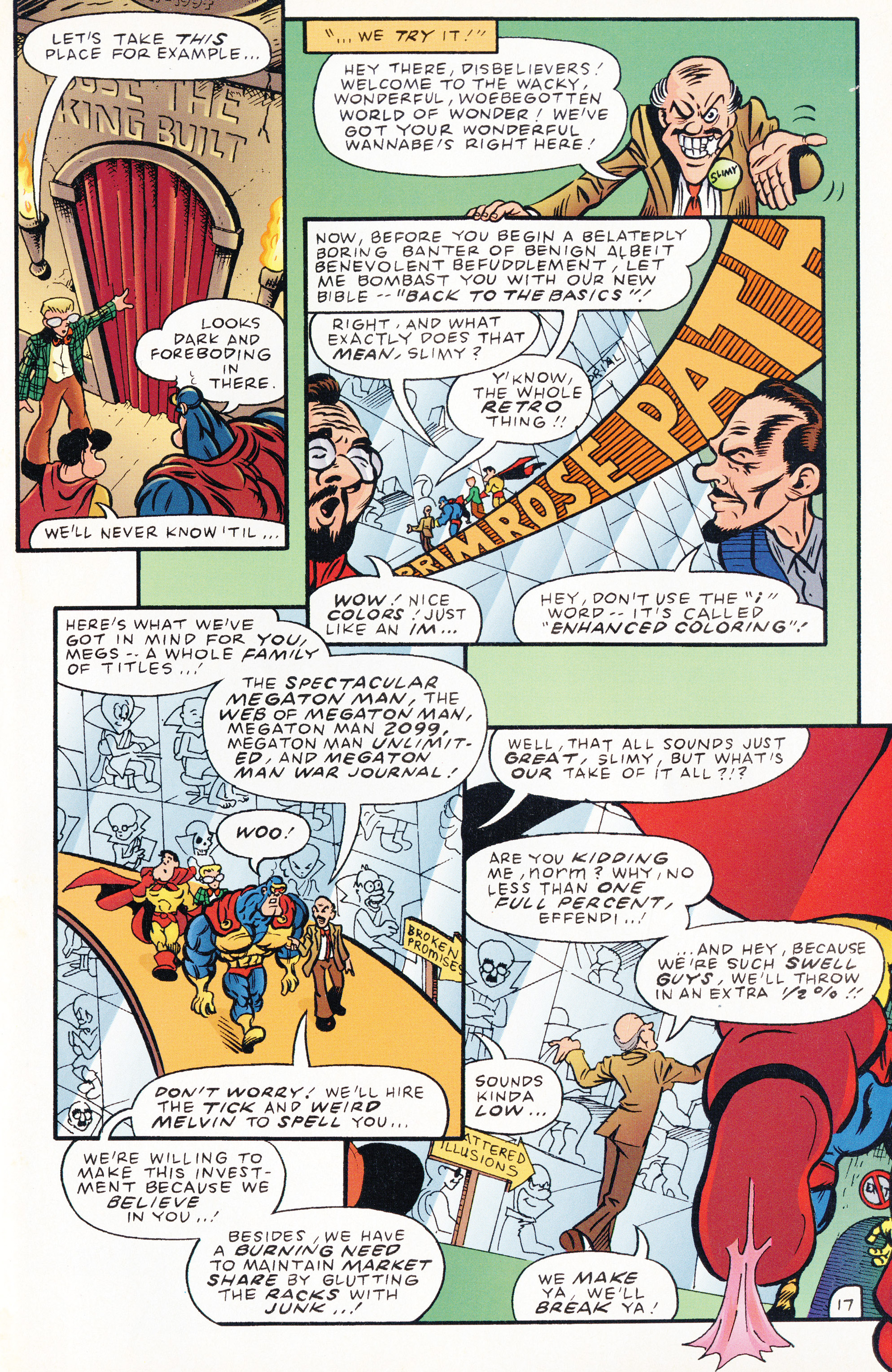 Read online Splitting Image 80-Page Giant comic -  Issue # Full - 65