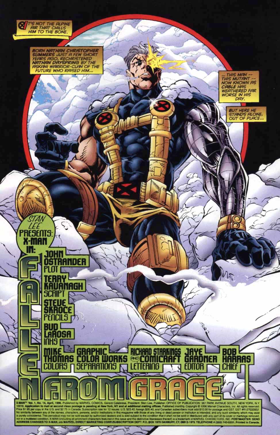 Read online X-Man comic -  Issue #14 - 2