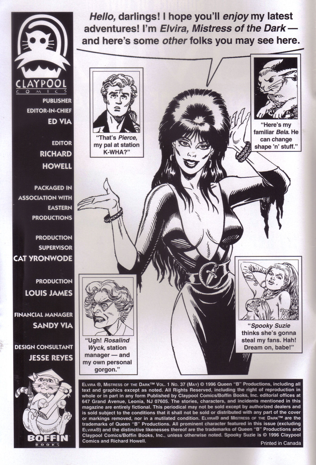 Read online Elvira, Mistress of the Dark comic -  Issue #37 - 2