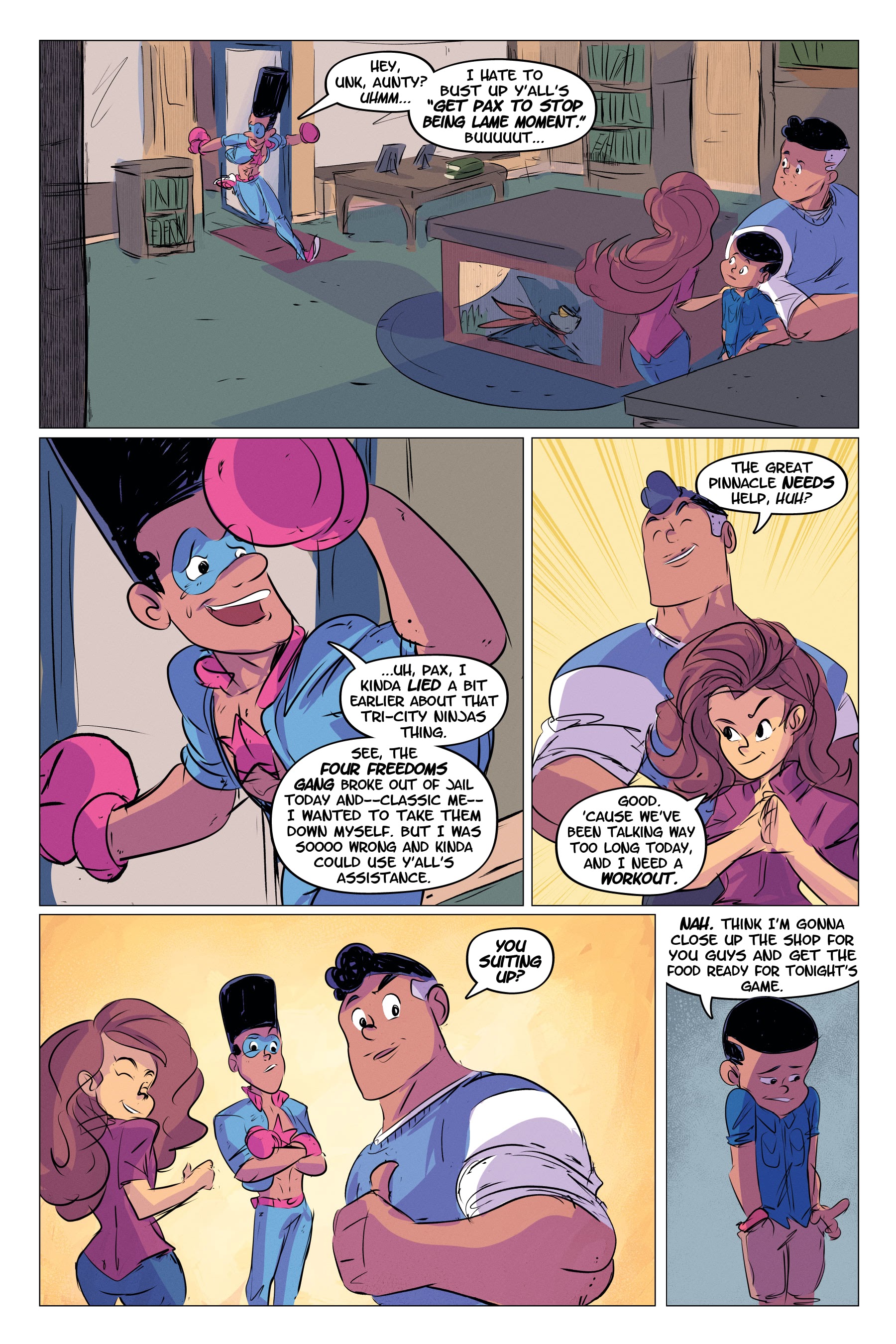 Read online Pax Samson: The Cookout comic -  Issue # TPB (Part 2) - 32