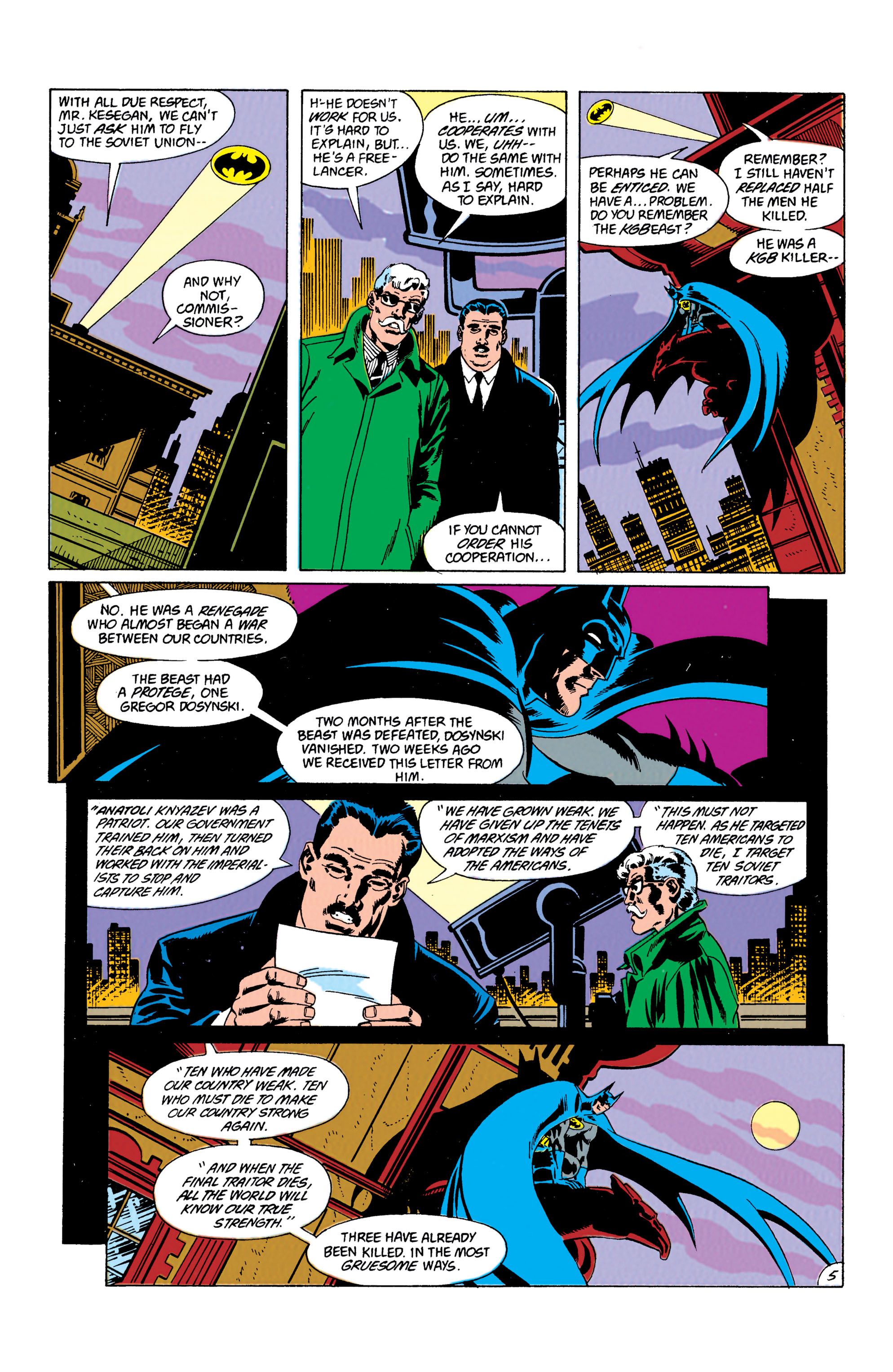 Read online Batman (1940) comic -  Issue #445 - 6