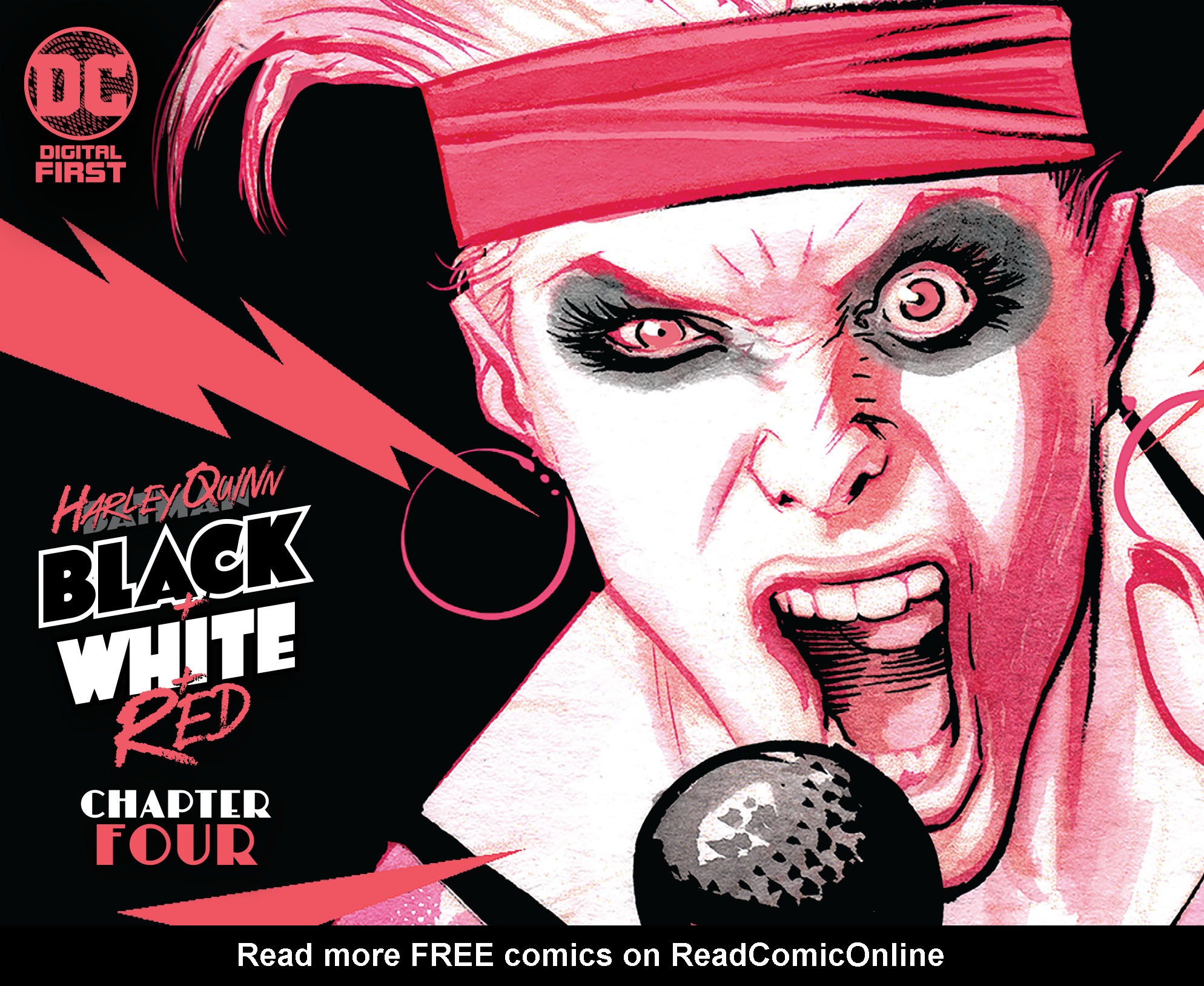Read online Harley Quinn Black   White   Red comic -  Issue #4 - 1