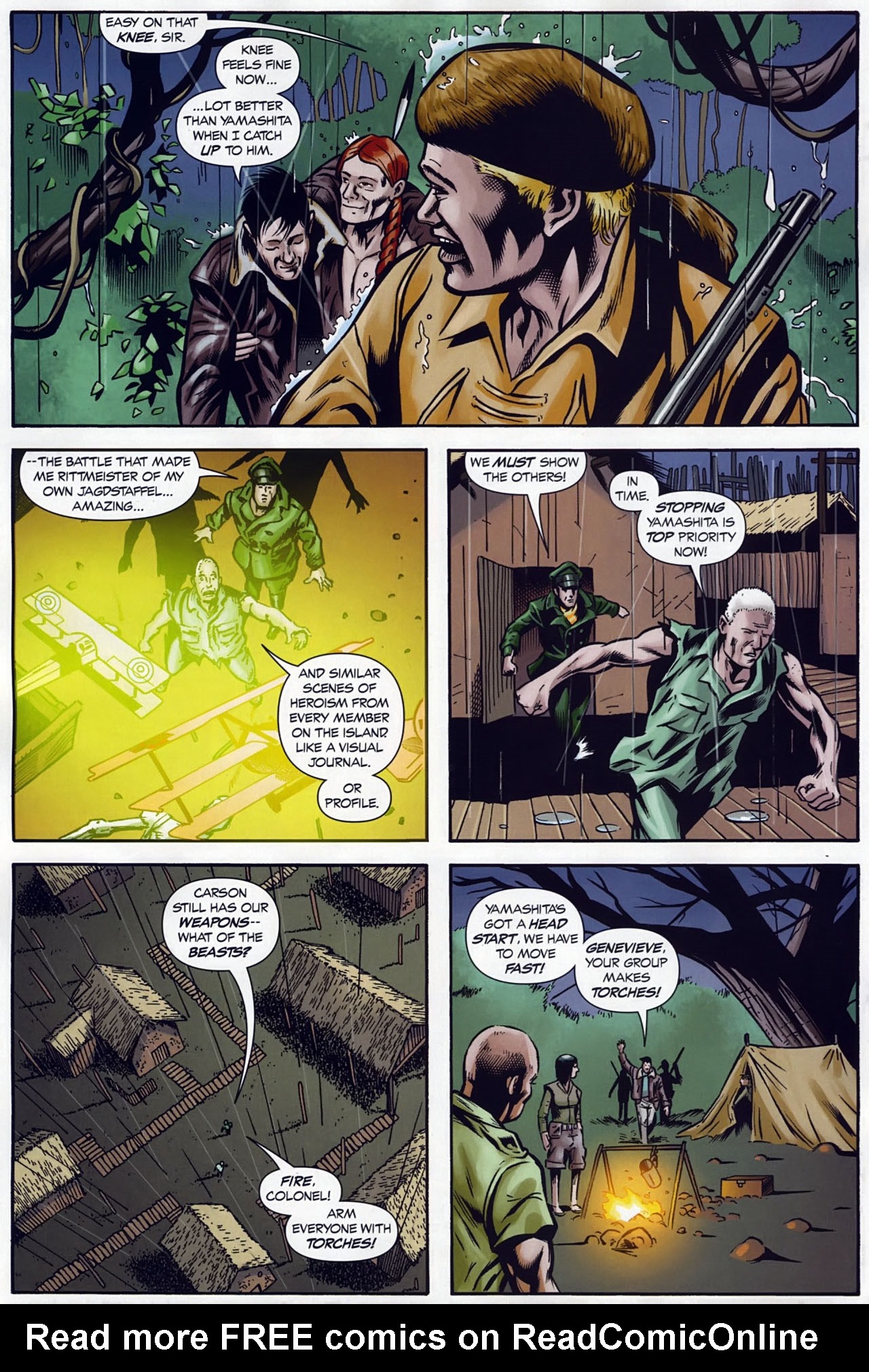 Read online The War That Time Forgot comic -  Issue #6 - 8