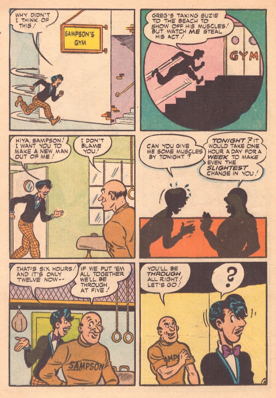 Read online Suzie Comics comic -  Issue #69 - 16