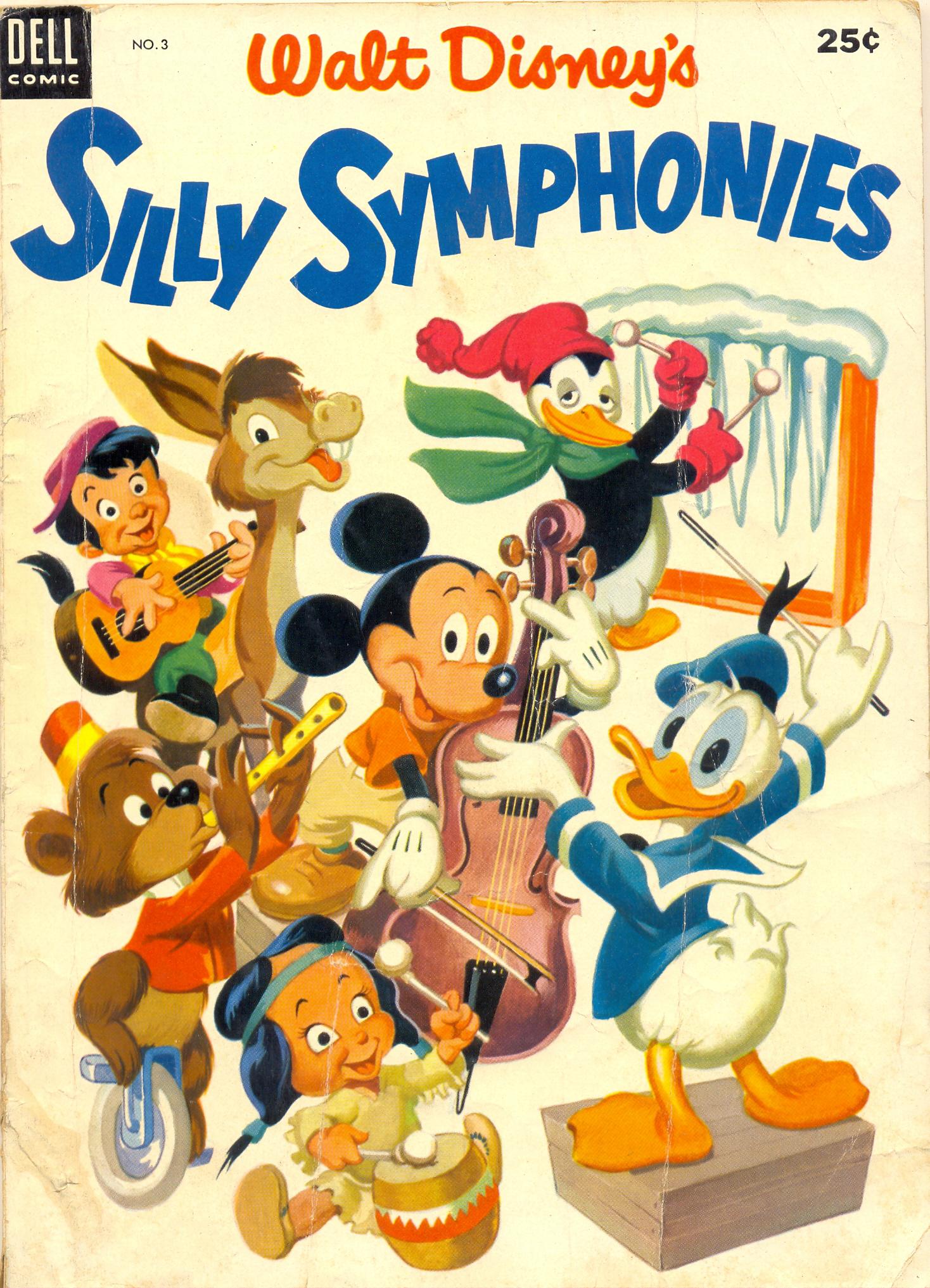 Read online Walt Disney's Silly Symphonies comic -  Issue #3 - 1