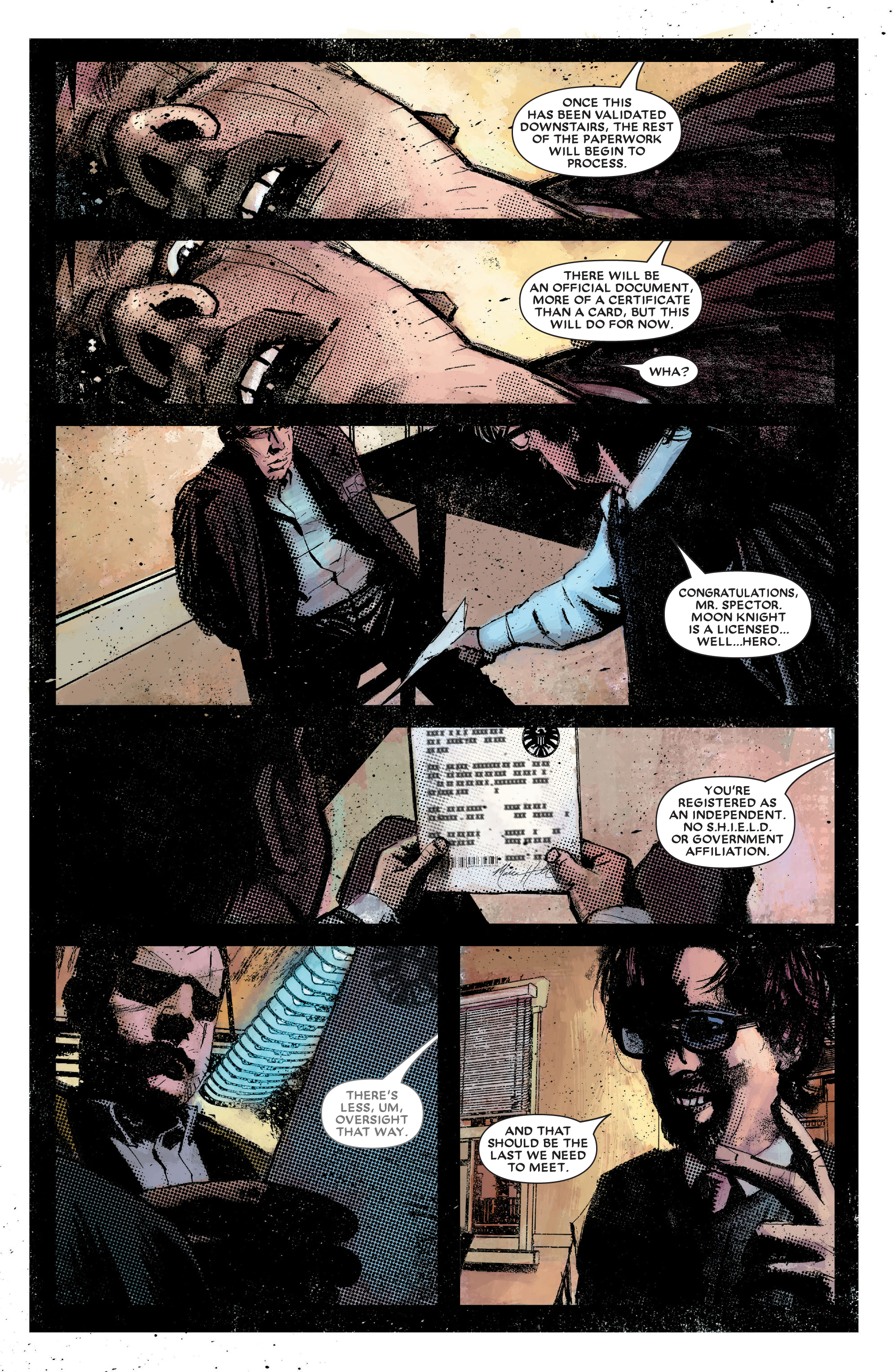 Read online Moon Knight by Huston, Benson & Hurwitz Omnibus comic -  Issue # TPB (Part 4) - 14