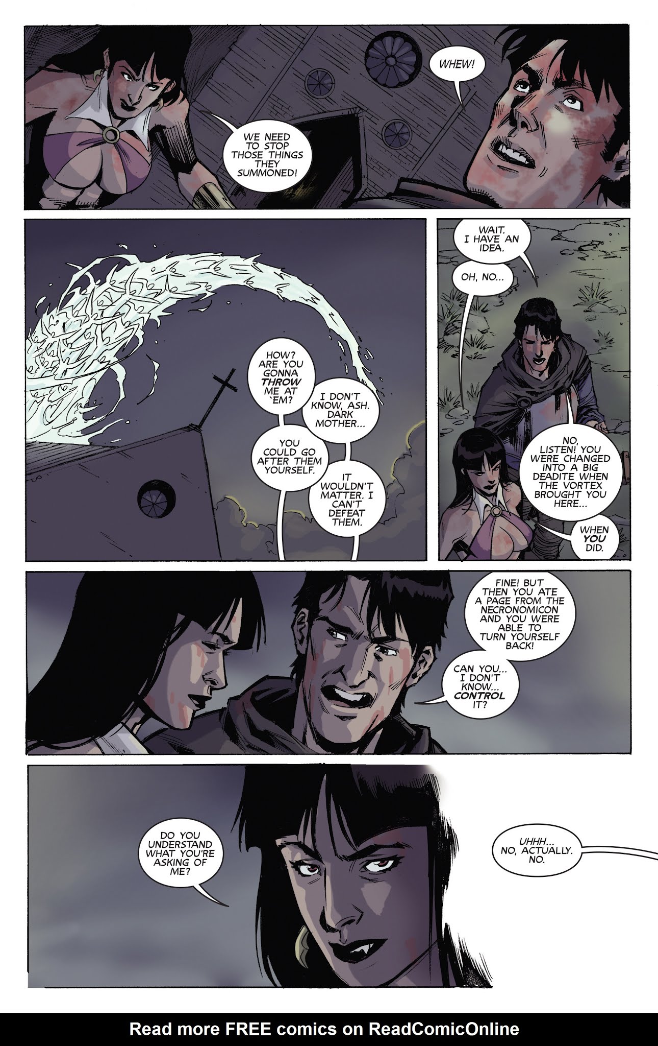 Read online Vampirella/Army of Darkness comic -  Issue #4 - 13