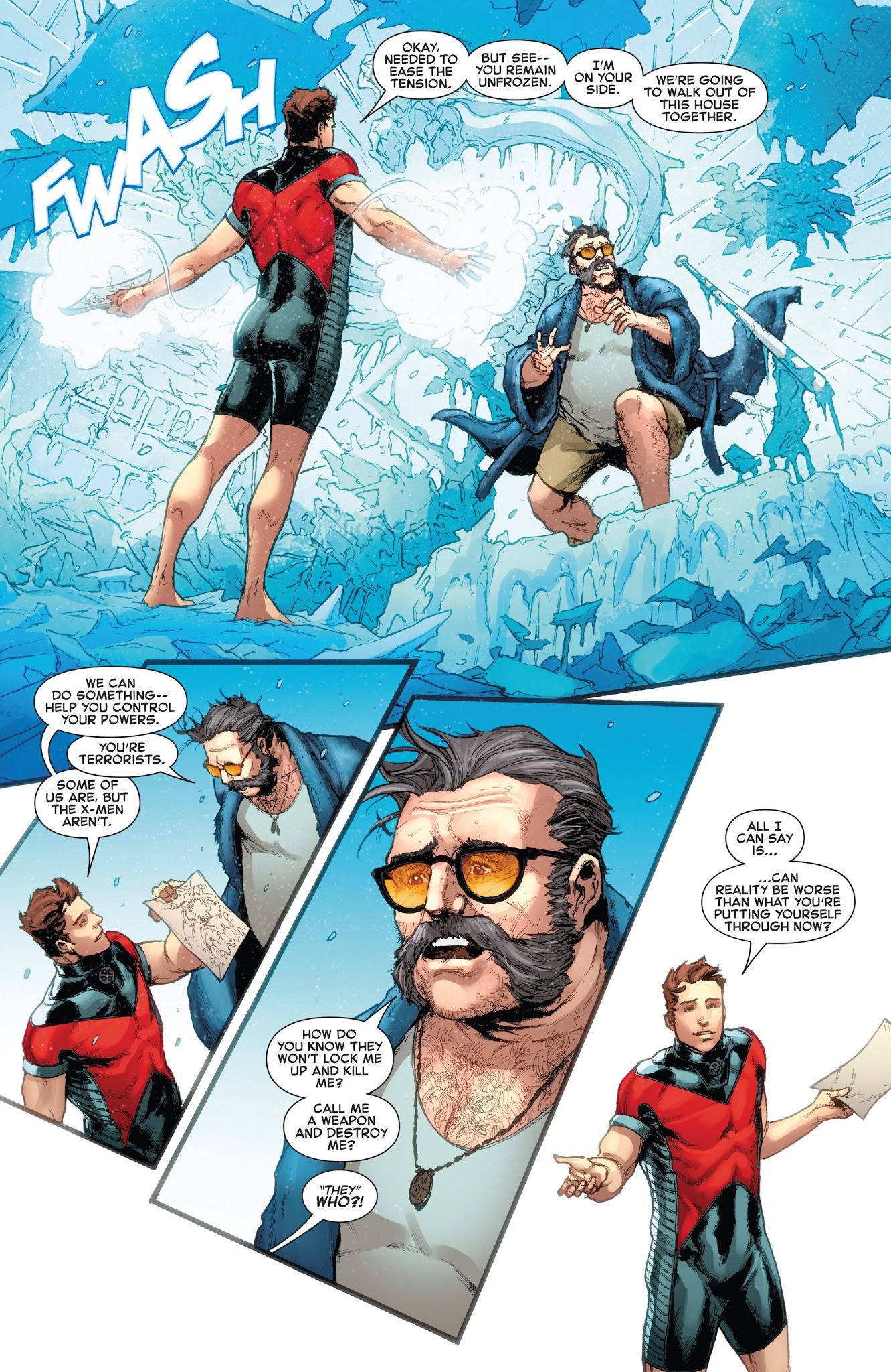 Read online Iceman (2017) comic -  Issue #11 - 19