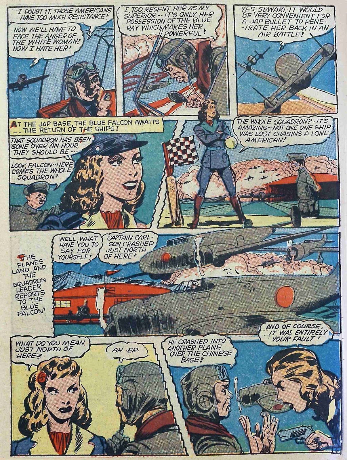 Captain Aero Comics issue 10 - Page 8
